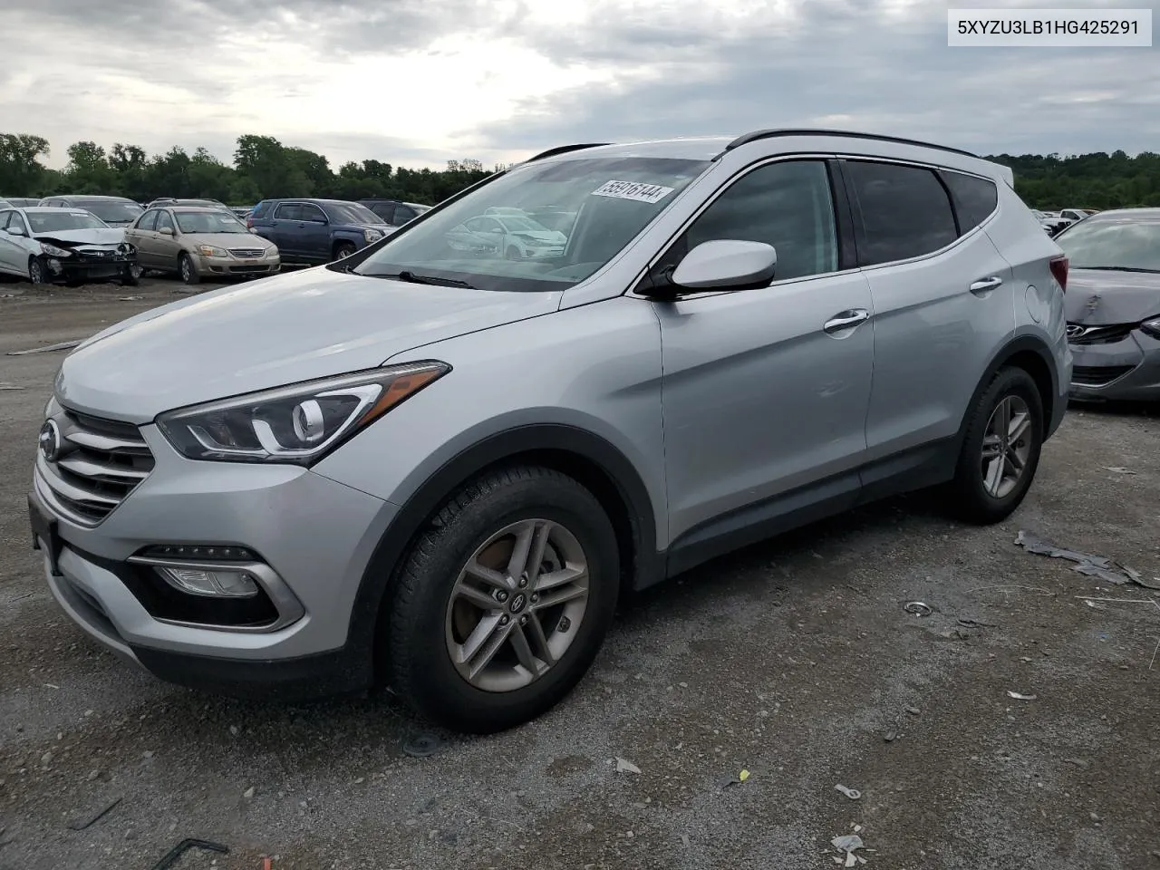 2017 Hyundai Santa Fe Sport VIN: 5XYZU3LB1HG425291 Lot: 55916144