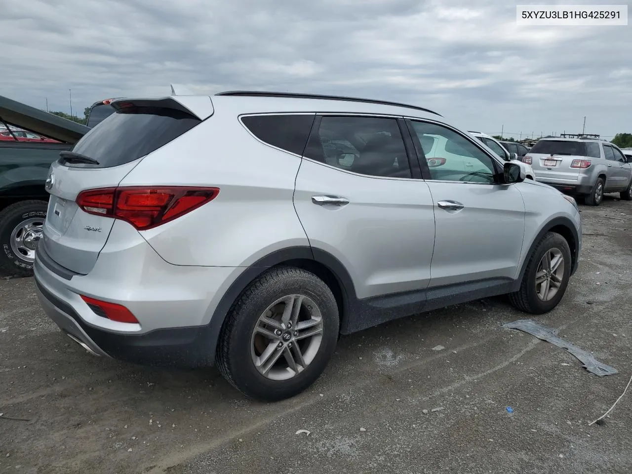 2017 Hyundai Santa Fe Sport VIN: 5XYZU3LB1HG425291 Lot: 55916144