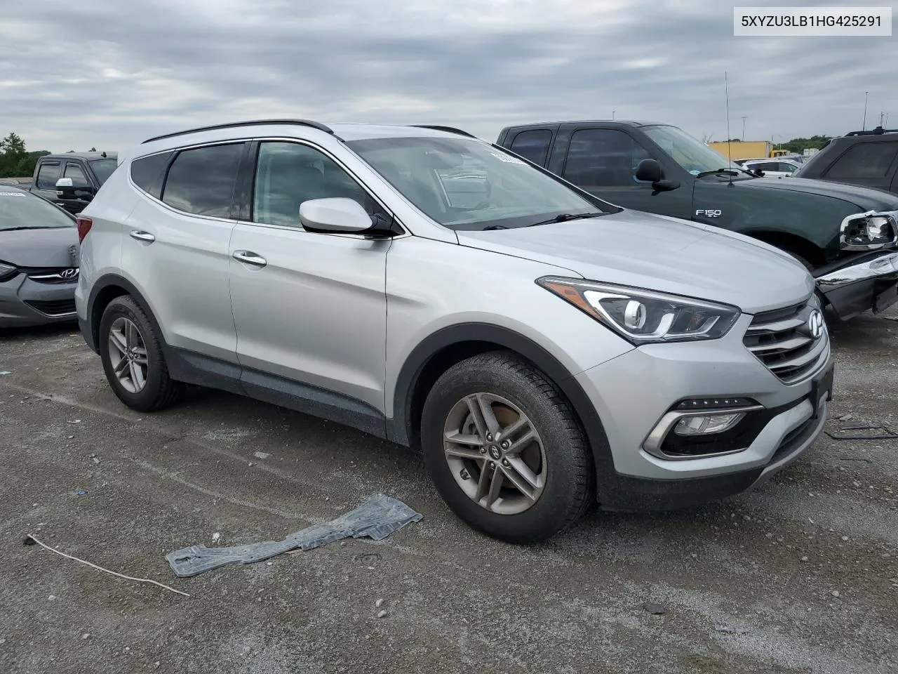 2017 Hyundai Santa Fe Sport VIN: 5XYZU3LB1HG425291 Lot: 55916144