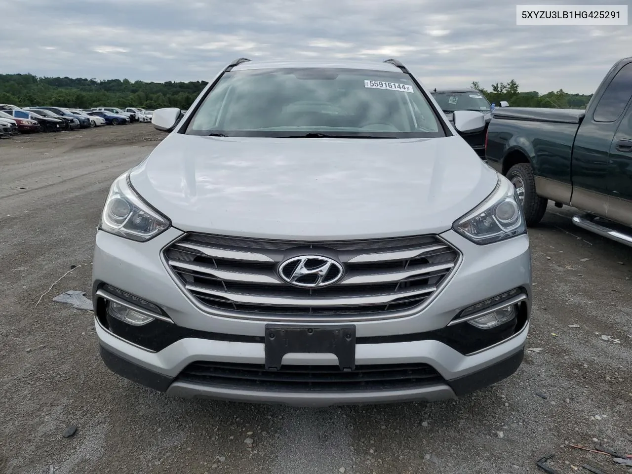 2017 Hyundai Santa Fe Sport VIN: 5XYZU3LB1HG425291 Lot: 55916144