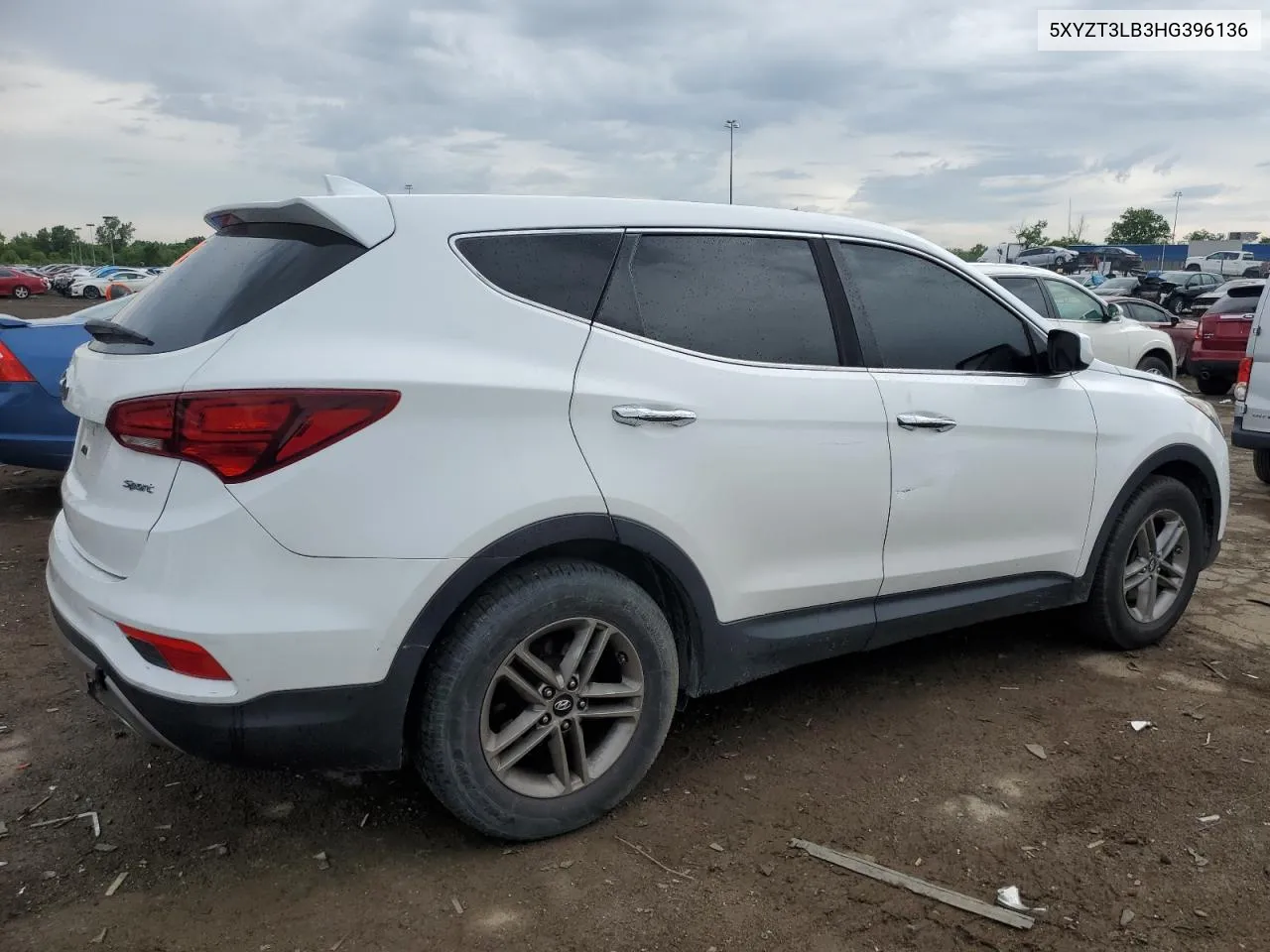 5XYZT3LB3HG396136 2017 Hyundai Santa Fe Sport