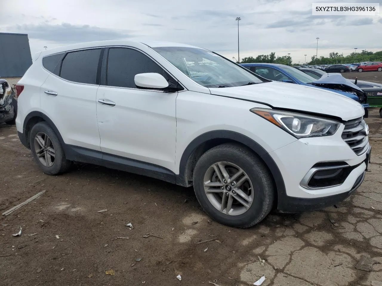 2017 Hyundai Santa Fe Sport VIN: 5XYZT3LB3HG396136 Lot: 56617764