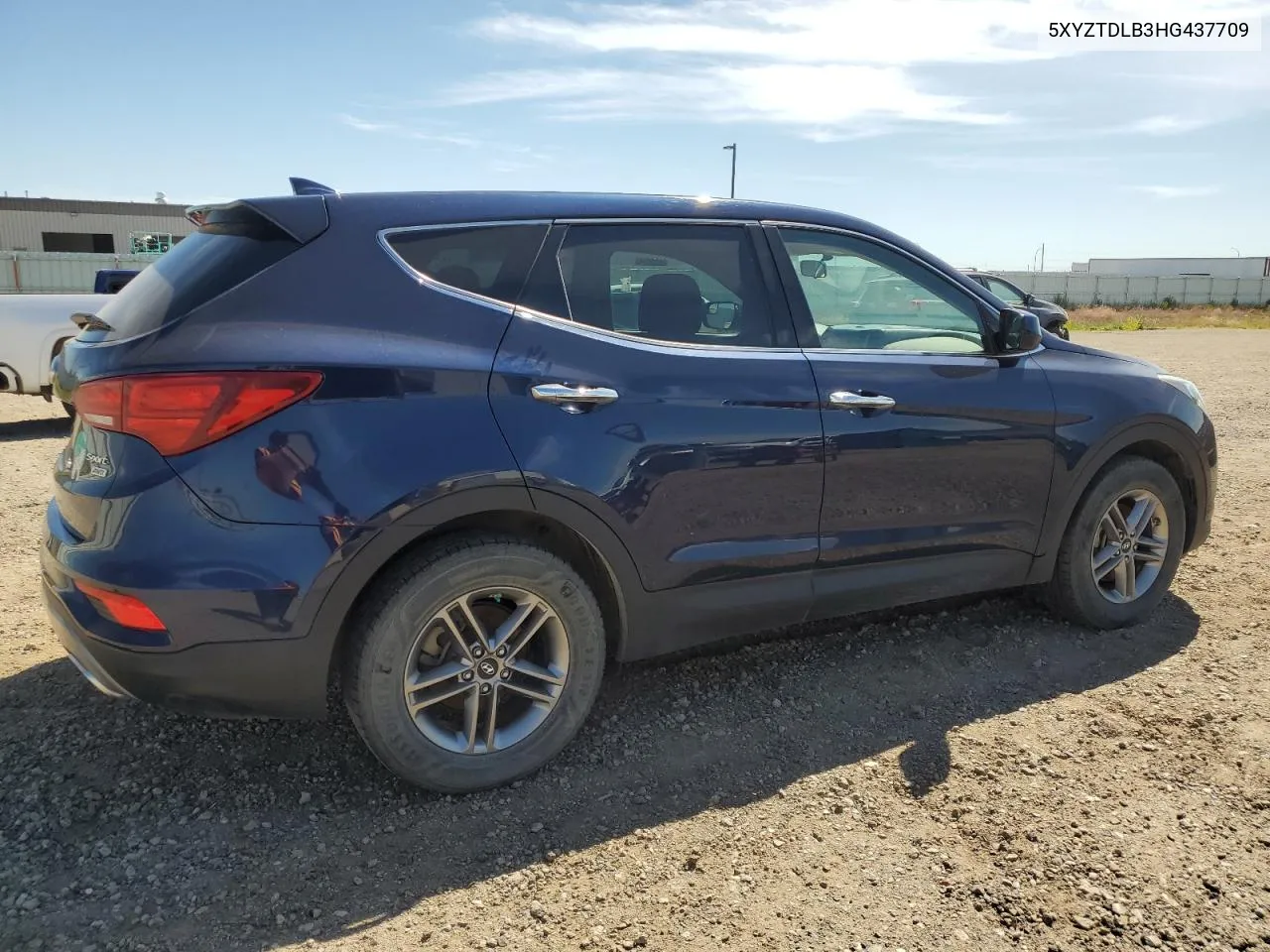 2017 Hyundai Santa Fe Sport VIN: 5XYZTDLB3HG437709 Lot: 58901584