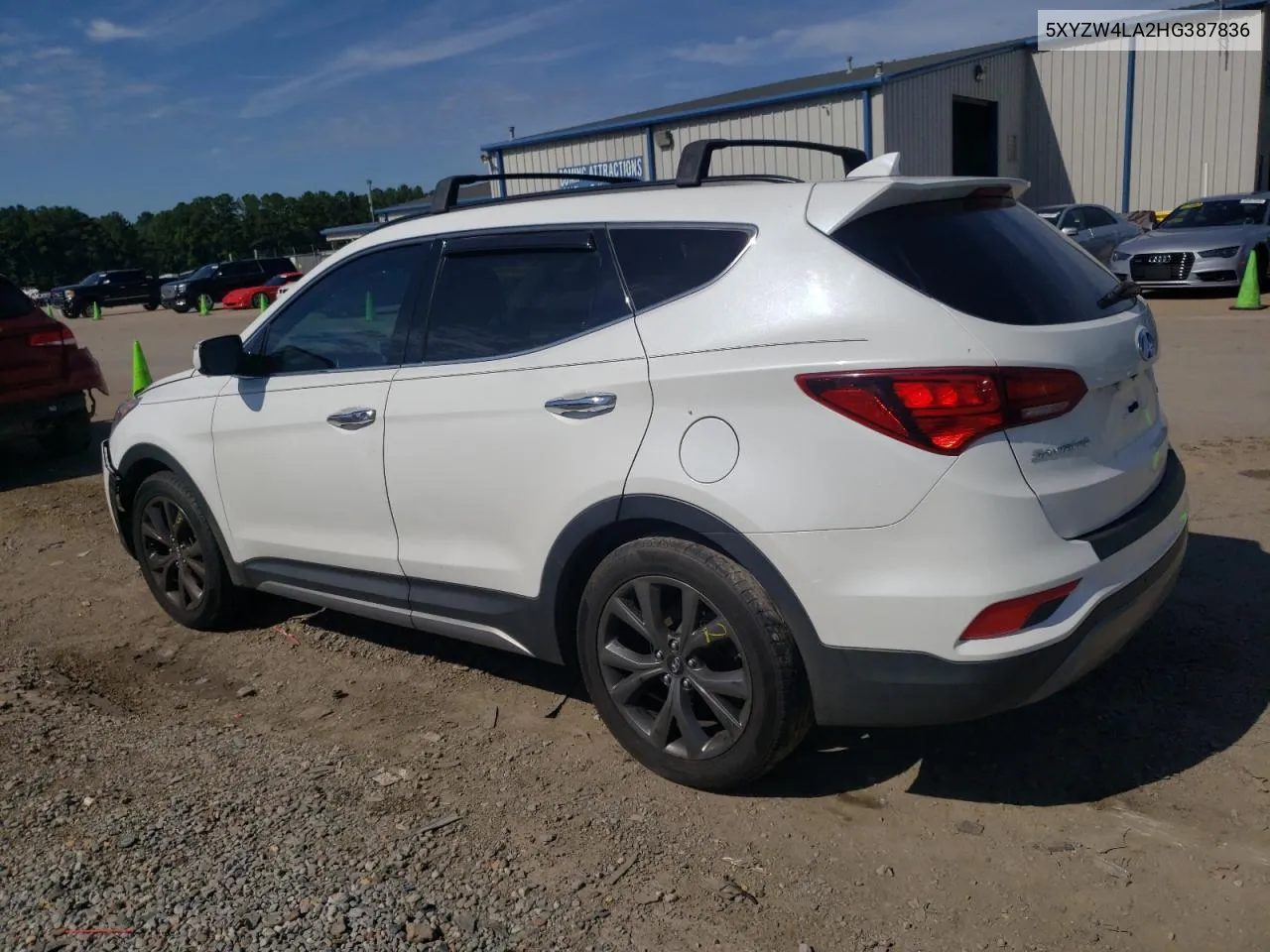 5XYZW4LA2HG387836 2017 Hyundai Santa Fe Sport