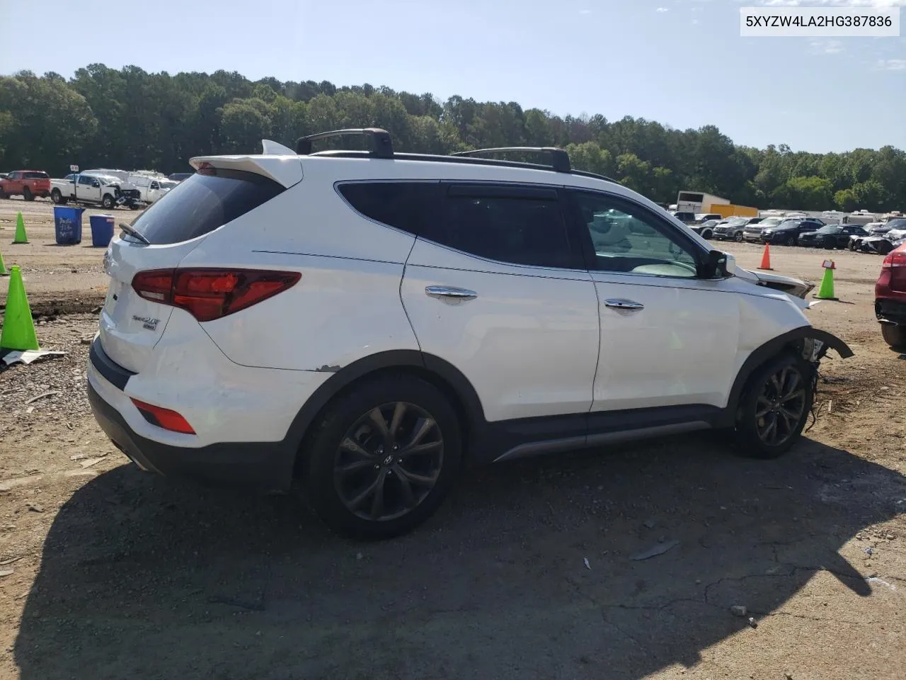 5XYZW4LA2HG387836 2017 Hyundai Santa Fe Sport