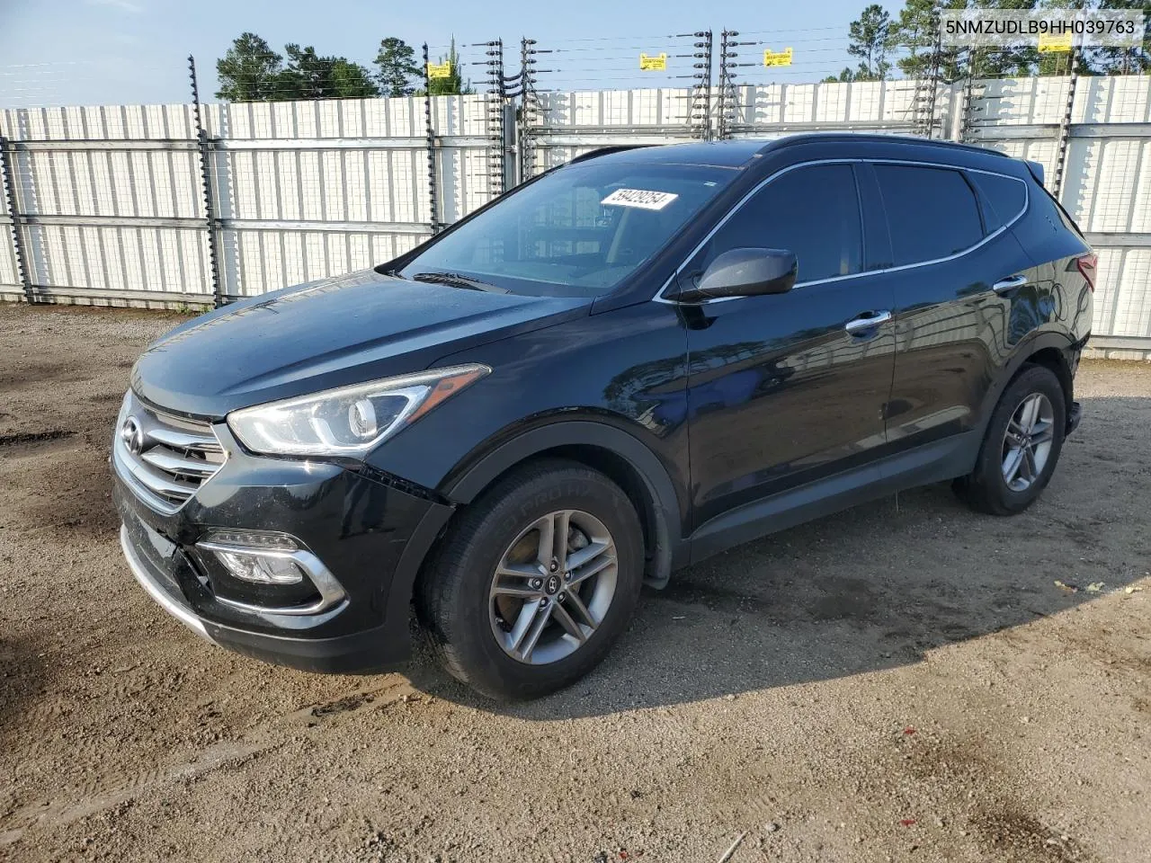 2017 Hyundai Santa Fe Sport VIN: 5NMZUDLB9HH039763 Lot: 59429254