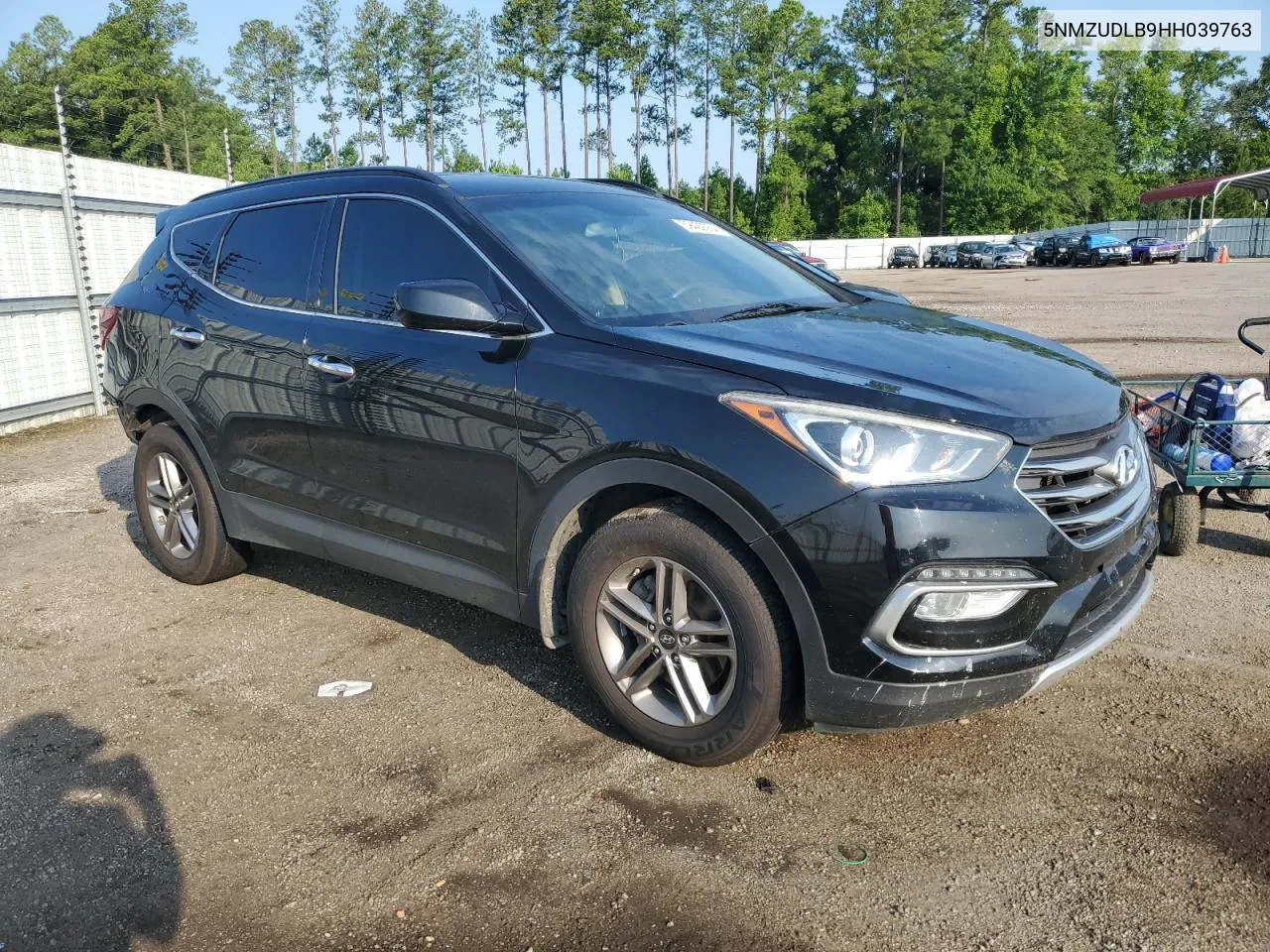 2017 Hyundai Santa Fe Sport VIN: 5NMZUDLB9HH039763 Lot: 59429254