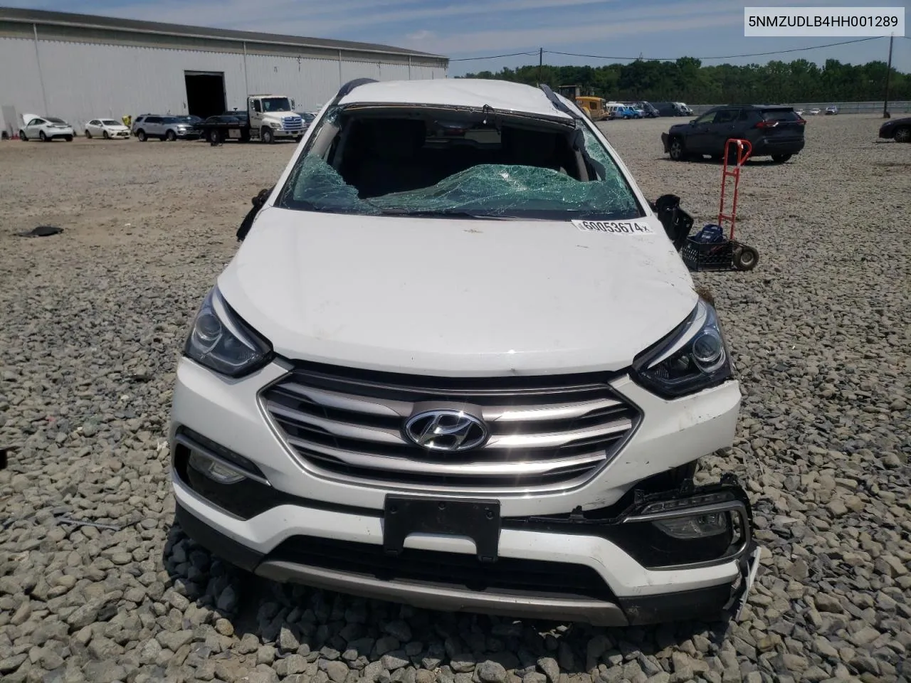 2017 Hyundai Santa Fe Sport VIN: 5NMZUDLB4HH001289 Lot: 60053674