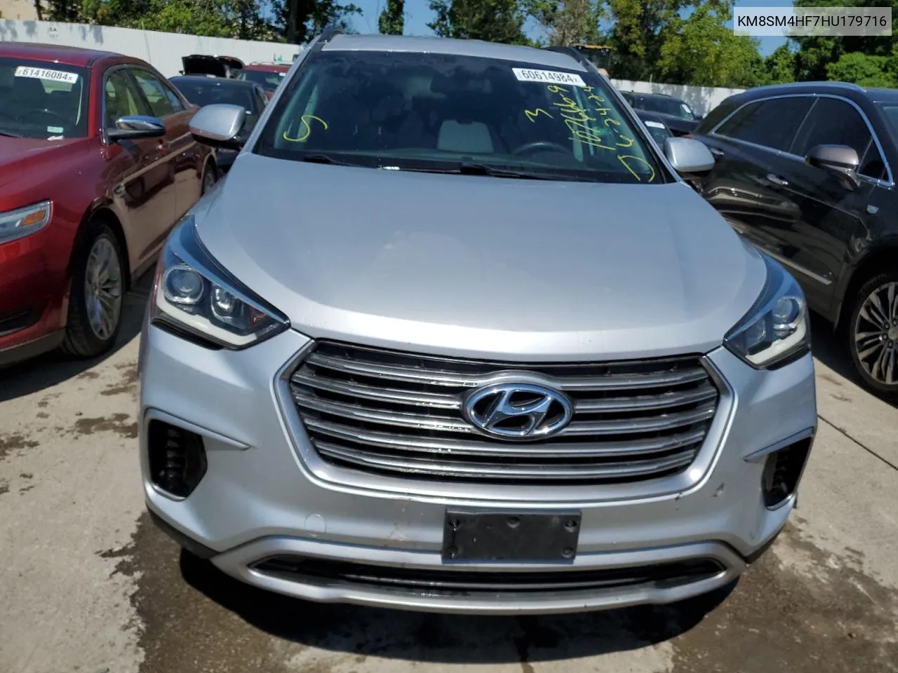 2017 Hyundai Santa Fe Se VIN: KM8SM4HF7HU179716 Lot: 60614984