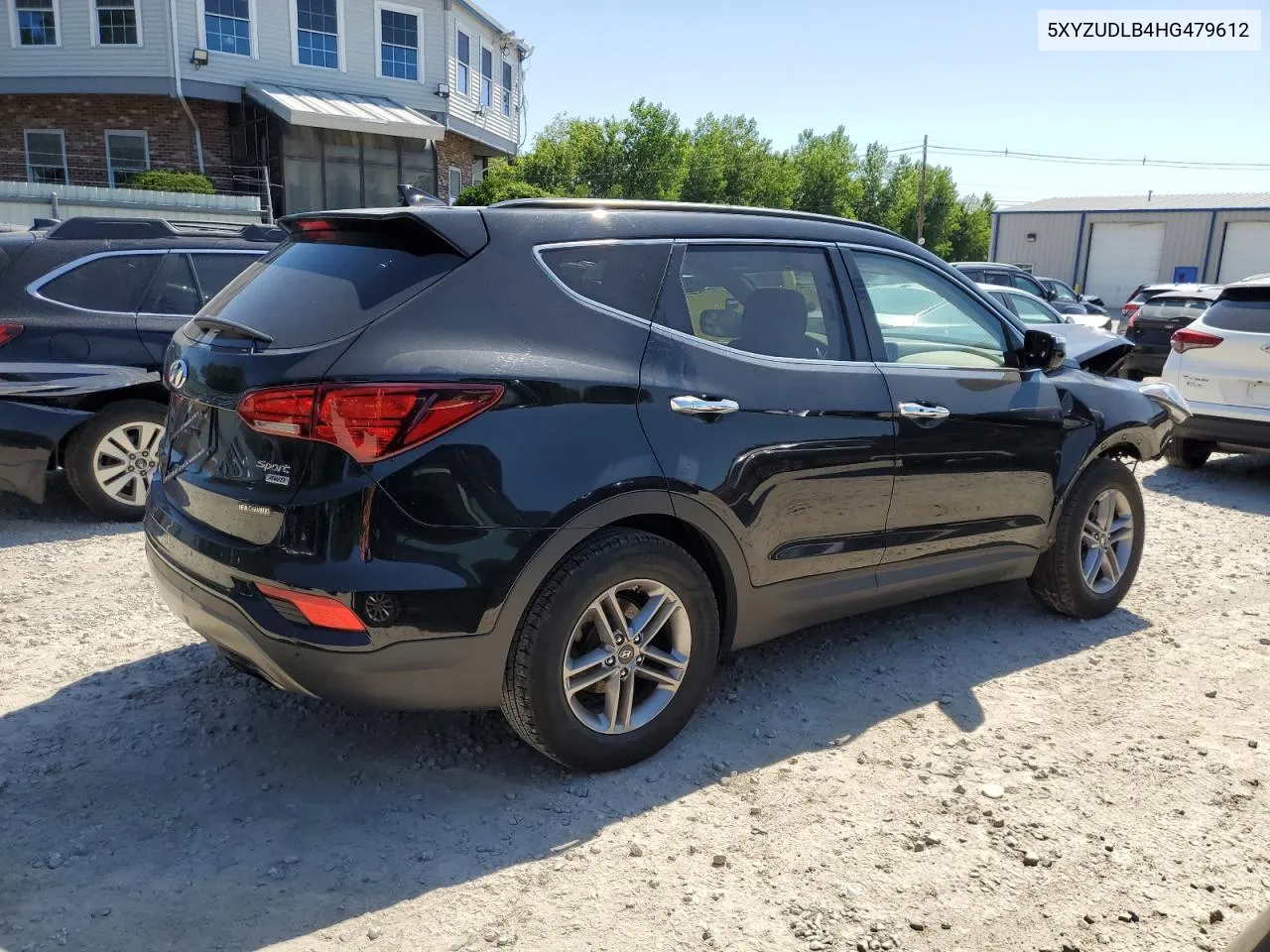 2017 Hyundai Santa Fe Sport VIN: 5XYZUDLB4HG479612 Lot: 60737204