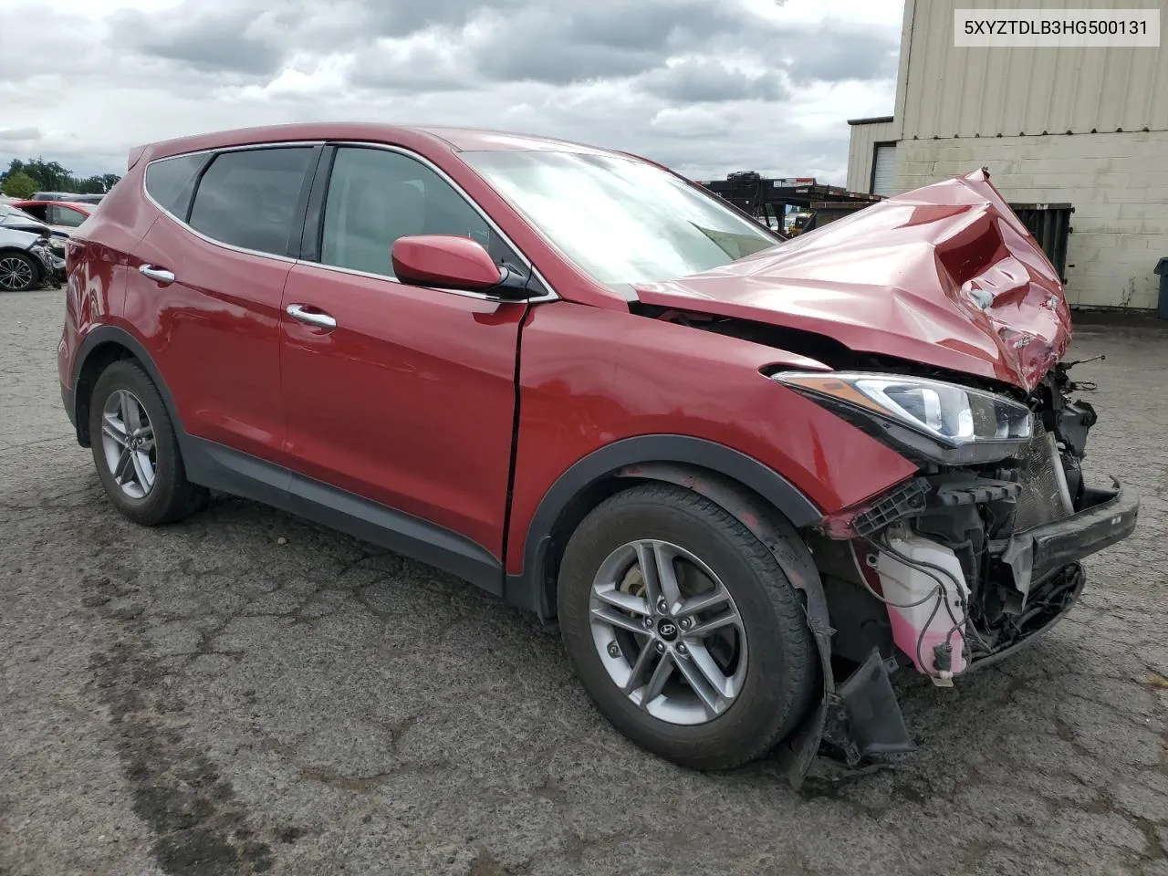 5XYZTDLB3HG500131 2017 Hyundai Santa Fe Sport