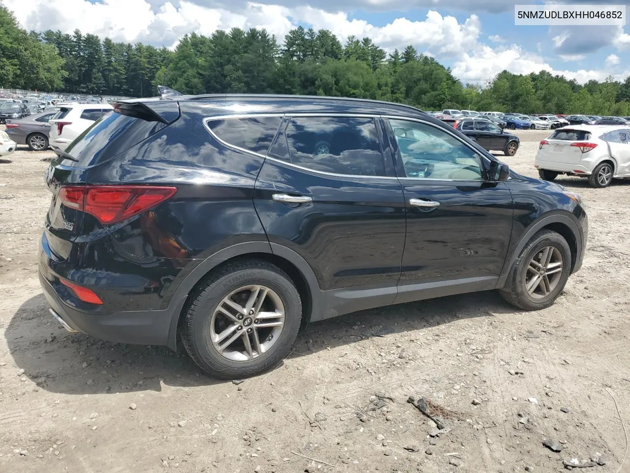 5NMZUDLBXHH046852 2017 Hyundai Santa Fe Sport