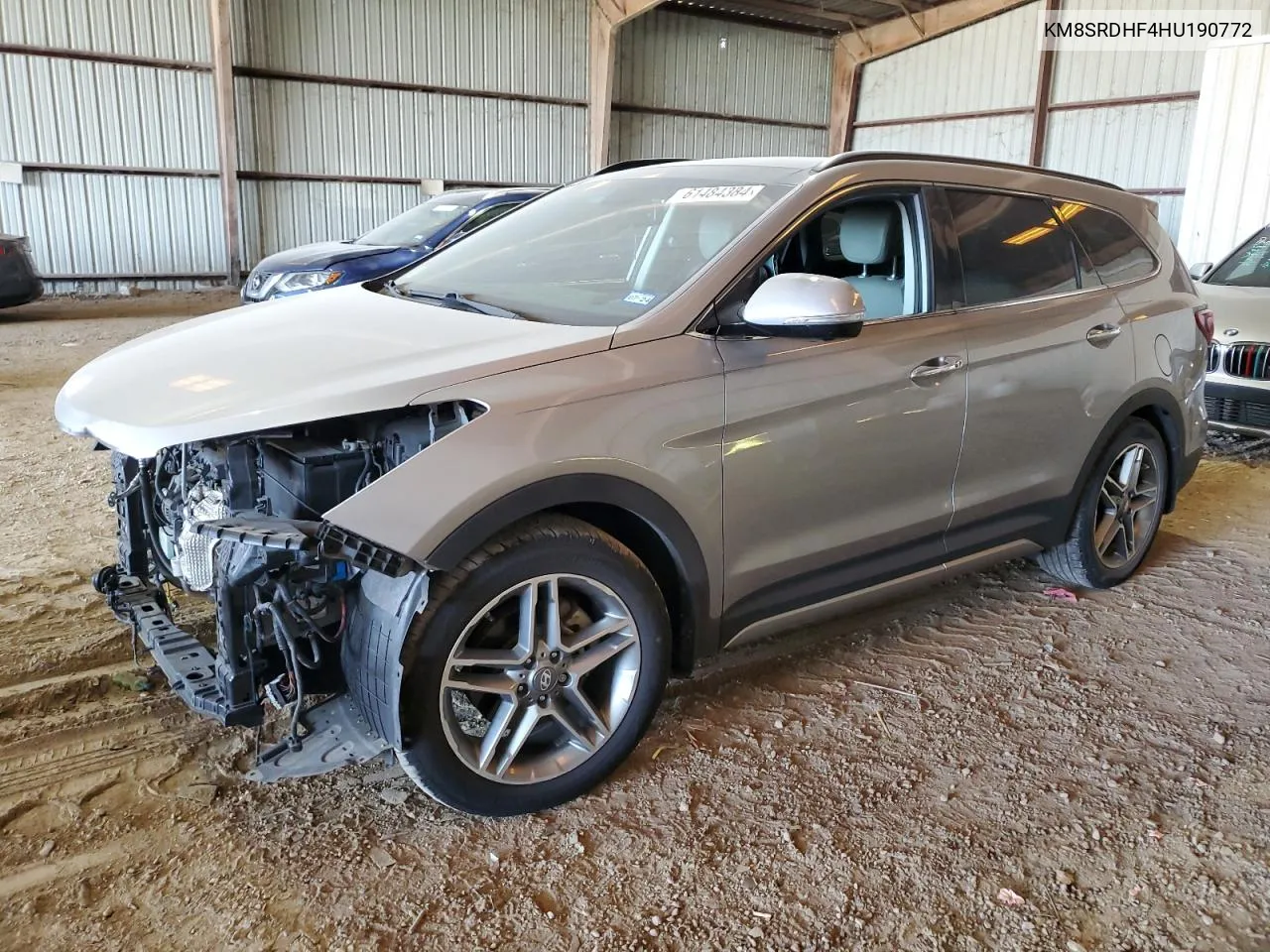 2017 Hyundai Santa Fe Se Ultimate VIN: KM8SRDHF4HU190772 Lot: 61484384