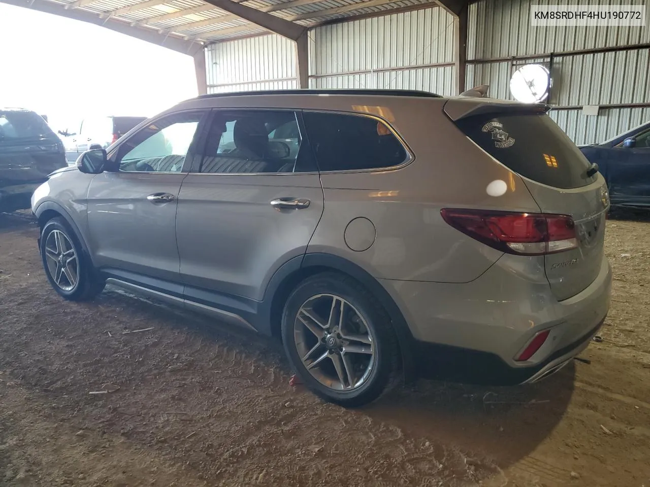 2017 Hyundai Santa Fe Se Ultimate VIN: KM8SRDHF4HU190772 Lot: 61484384