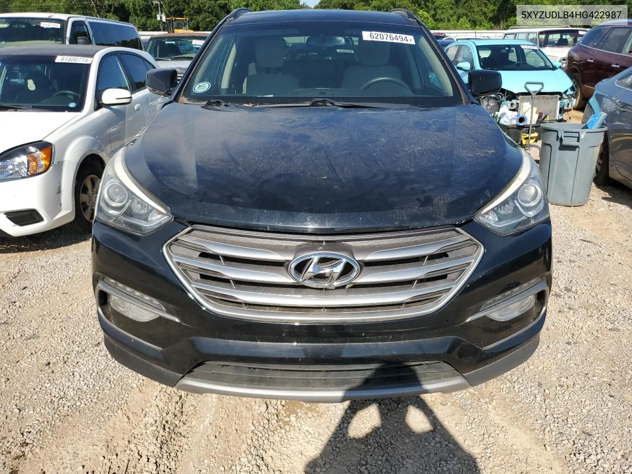 2017 Hyundai Santa Fe Sport VIN: 5XYZUDLB4HG422987 Lot: 62076494