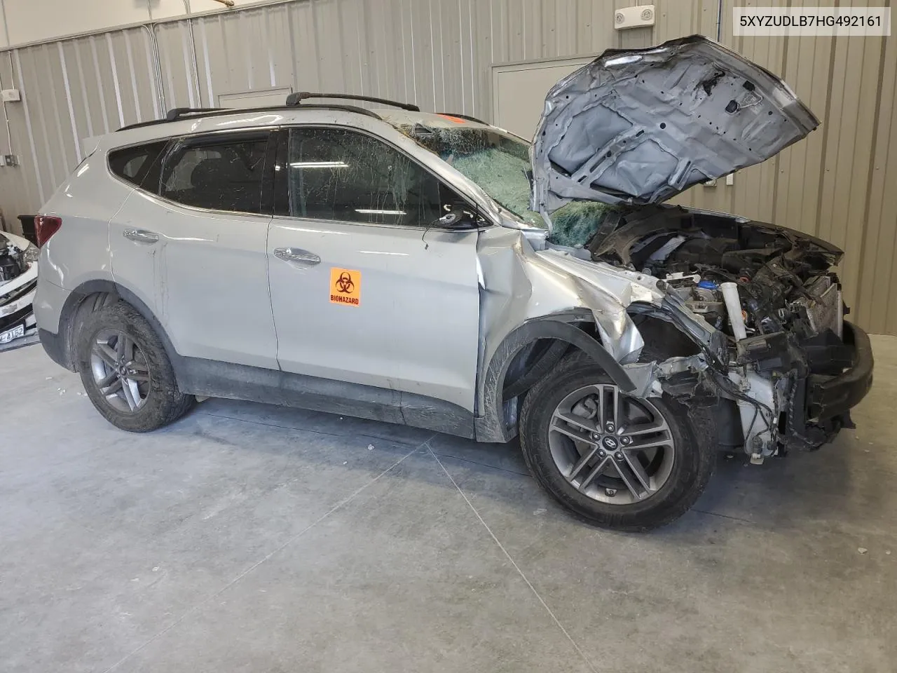 5XYZUDLB7HG492161 2017 Hyundai Santa Fe Sport