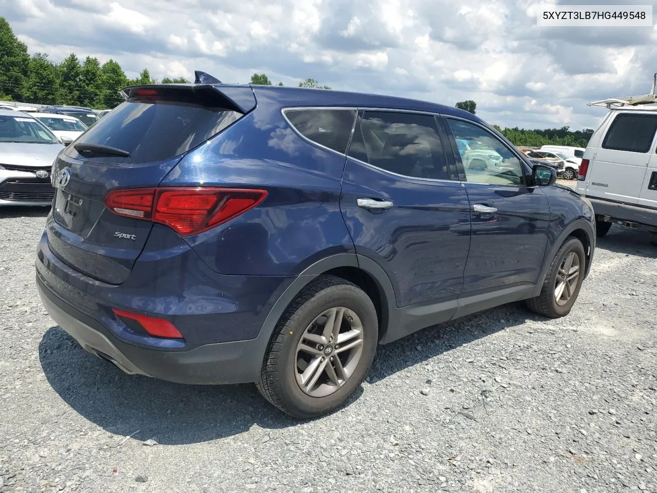 5XYZT3LB7HG449548 2017 Hyundai Santa Fe Sport