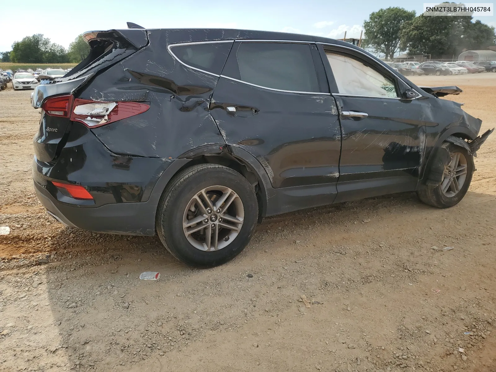 5NMZT3LB7HH045784 2017 Hyundai Santa Fe Sport