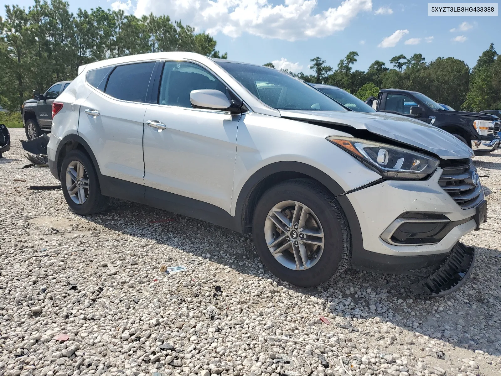 5XYZT3LB8HG433388 2017 Hyundai Santa Fe Sport