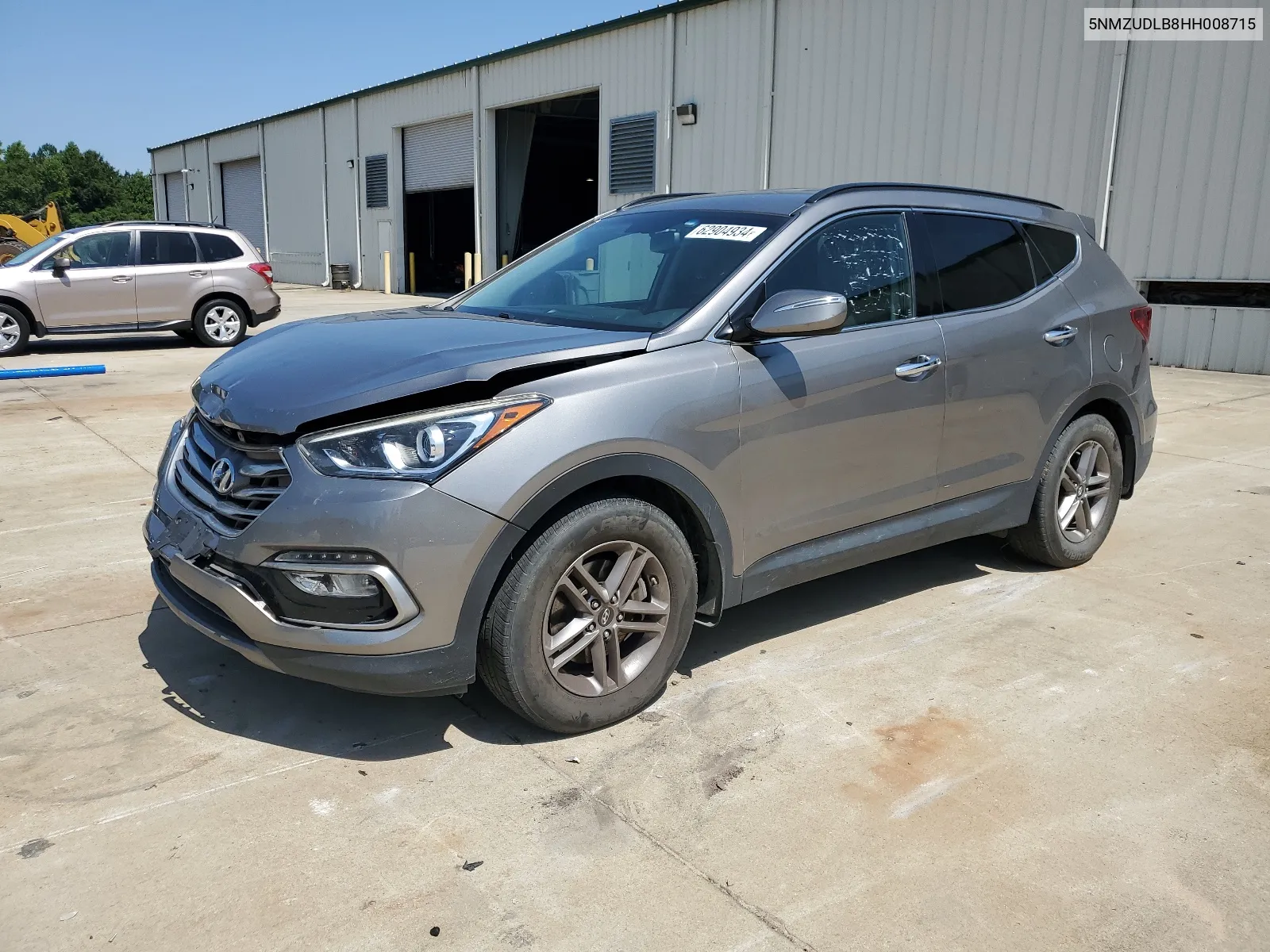 5NMZUDLB8HH008715 2017 Hyundai Santa Fe Sport