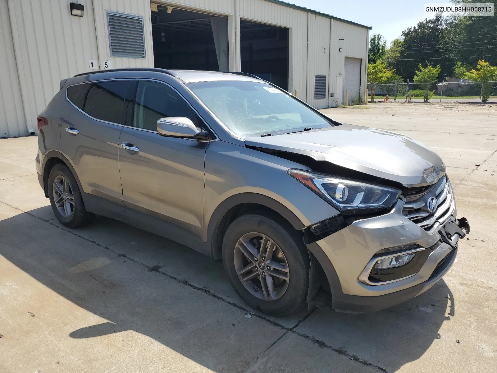 2017 Hyundai Santa Fe Sport VIN: 5NMZUDLB8HH008715 Lot: 62904934