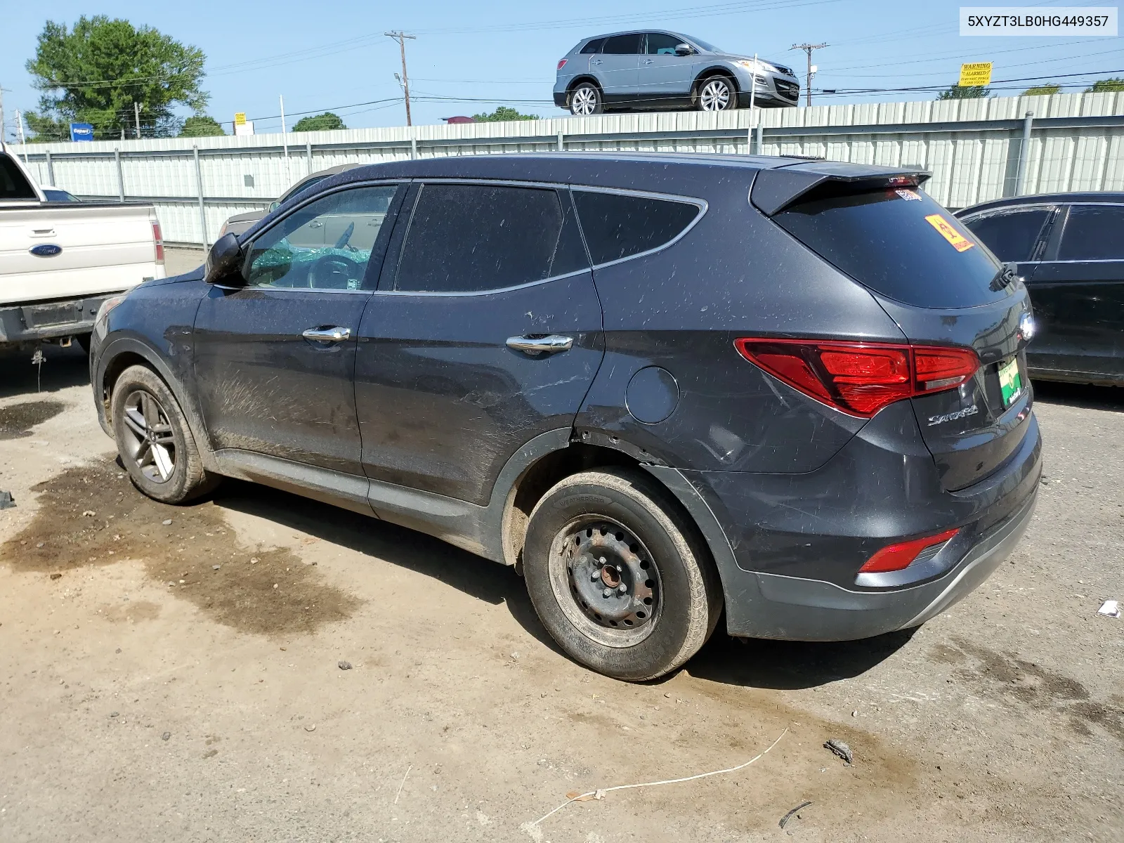 2017 Hyundai Santa Fe Sport VIN: 5XYZT3LB0HG449357 Lot: 63136164