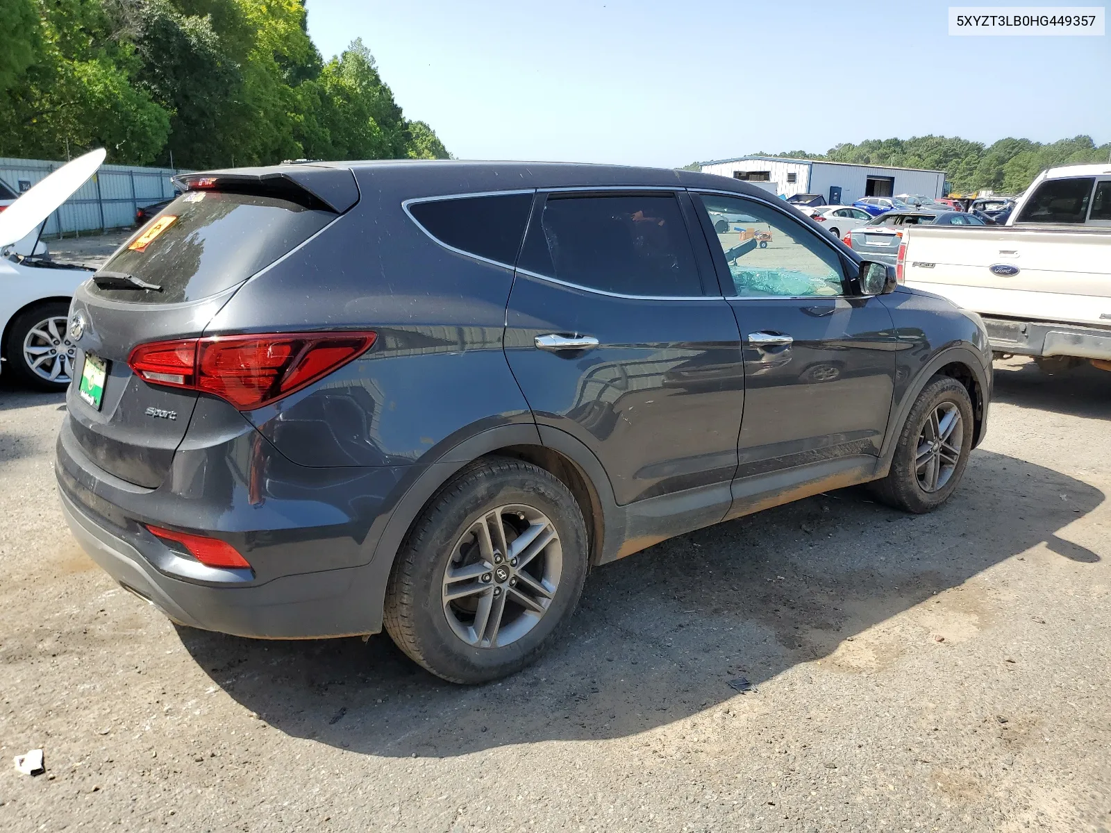 2017 Hyundai Santa Fe Sport VIN: 5XYZT3LB0HG449357 Lot: 63136164