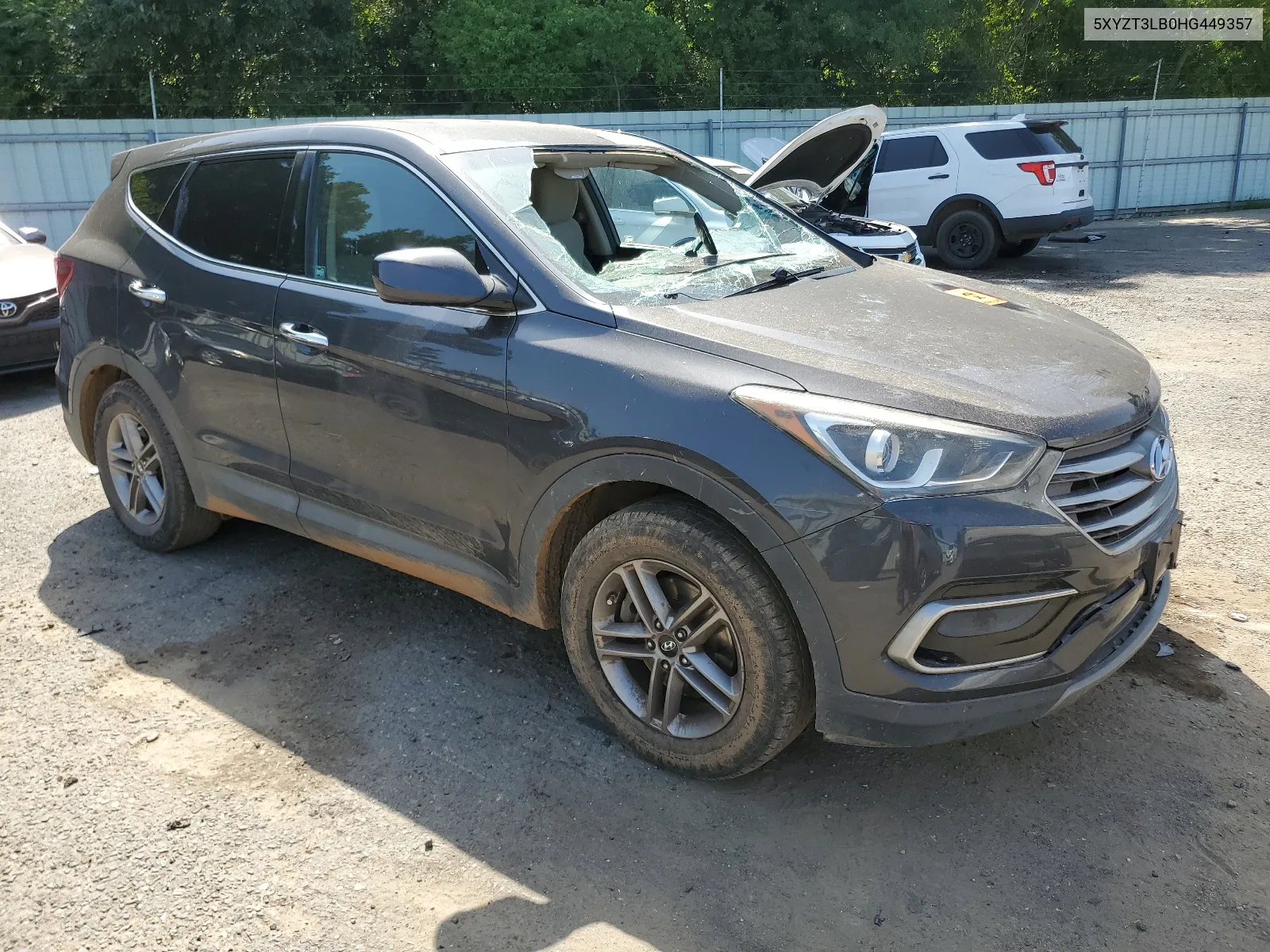 2017 Hyundai Santa Fe Sport VIN: 5XYZT3LB0HG449357 Lot: 63136164