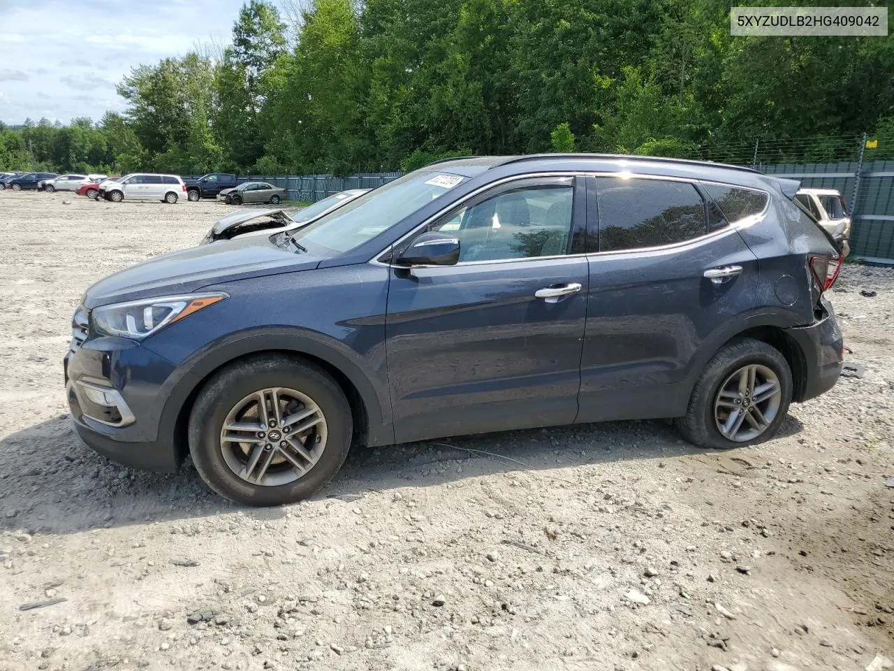 2017 Hyundai Santa Fe Sport VIN: 5XYZUDLB2HG409042 Lot: 63212204