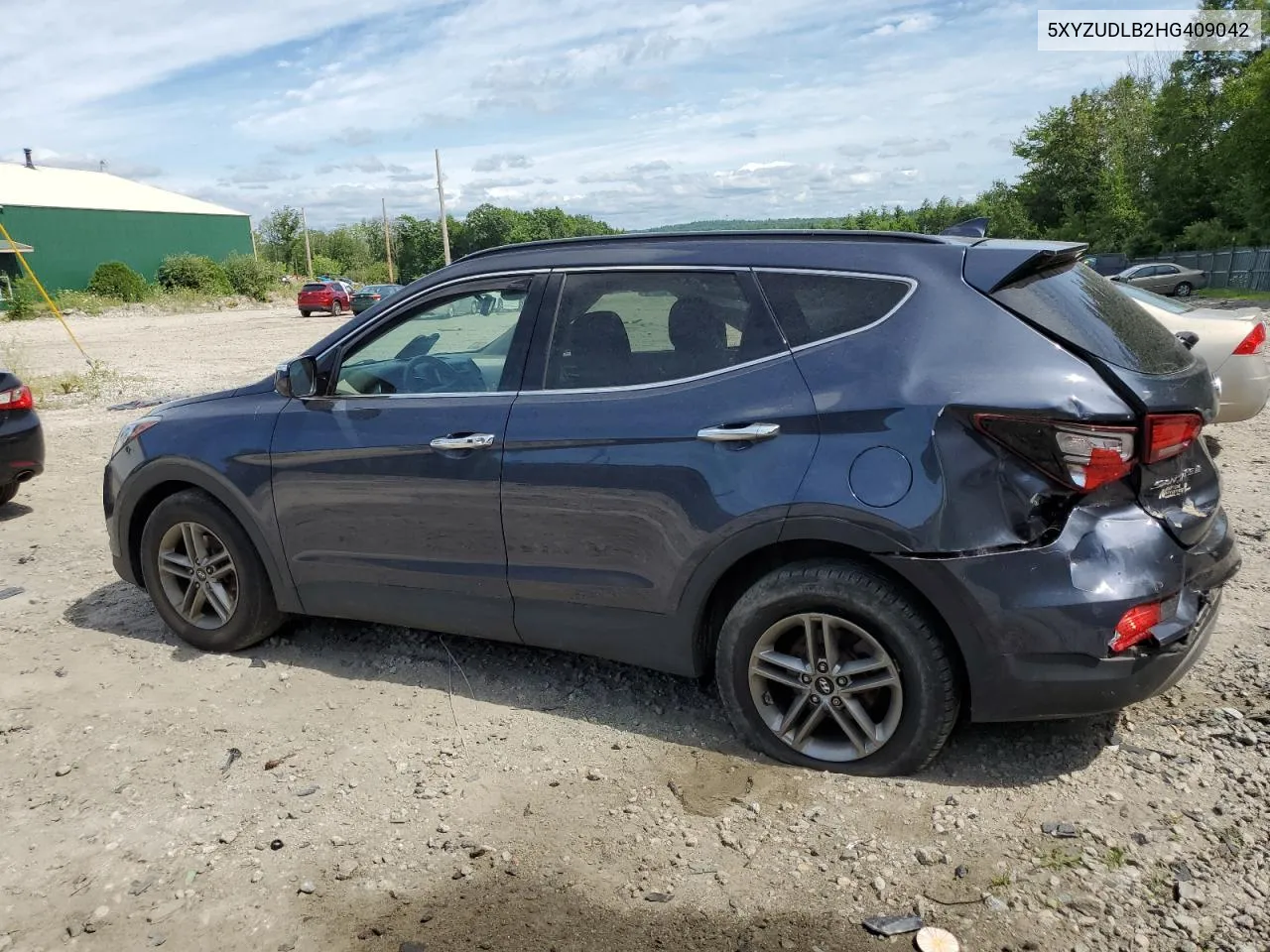 2017 Hyundai Santa Fe Sport VIN: 5XYZUDLB2HG409042 Lot: 63212204