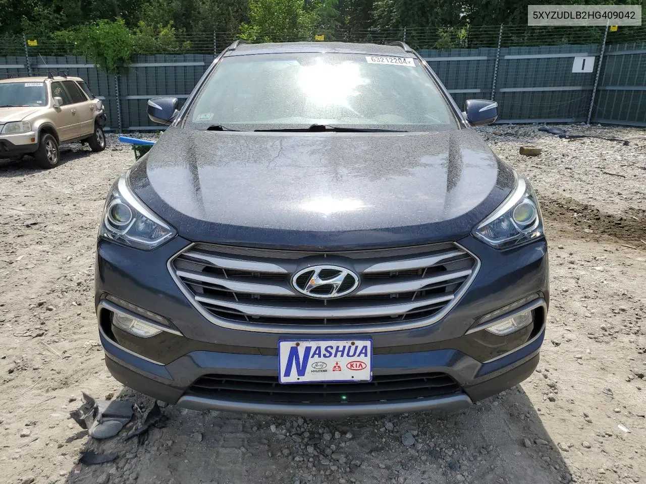 2017 Hyundai Santa Fe Sport VIN: 5XYZUDLB2HG409042 Lot: 63212204