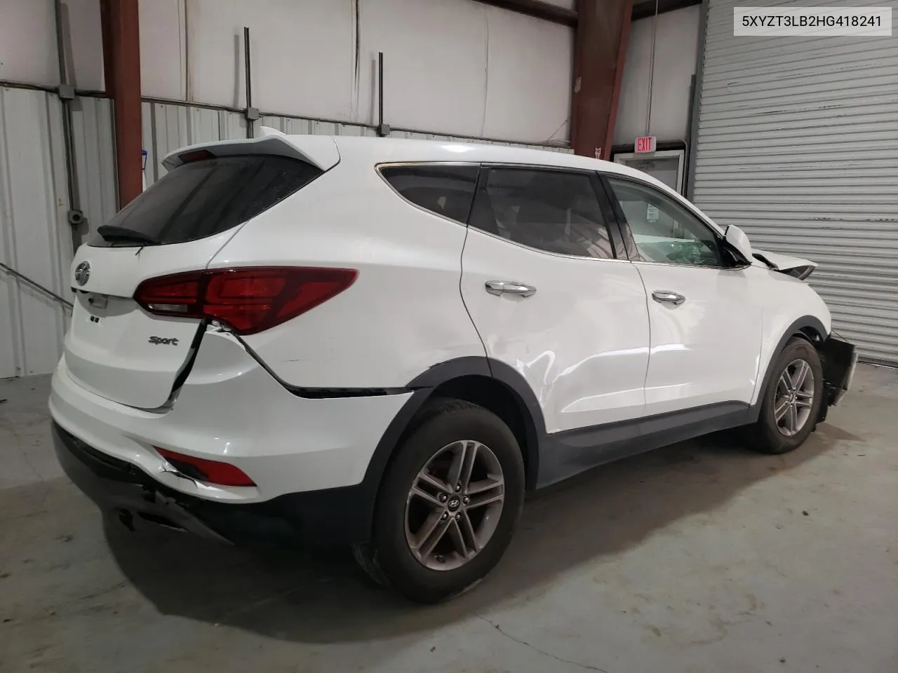 5XYZT3LB2HG418241 2017 Hyundai Santa Fe Sport