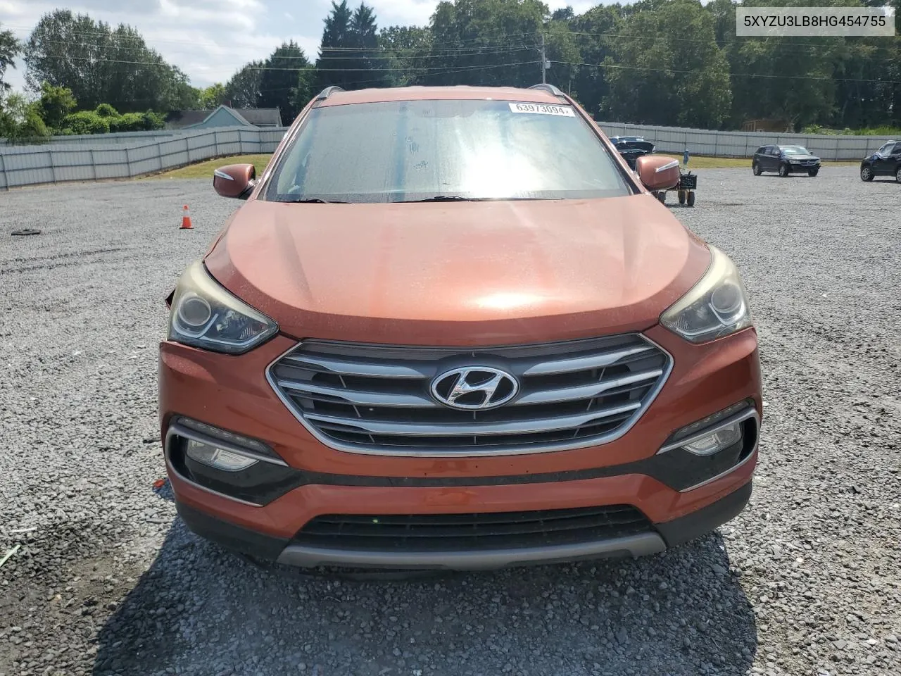 5XYZU3LB8HG454755 2017 Hyundai Santa Fe Sport