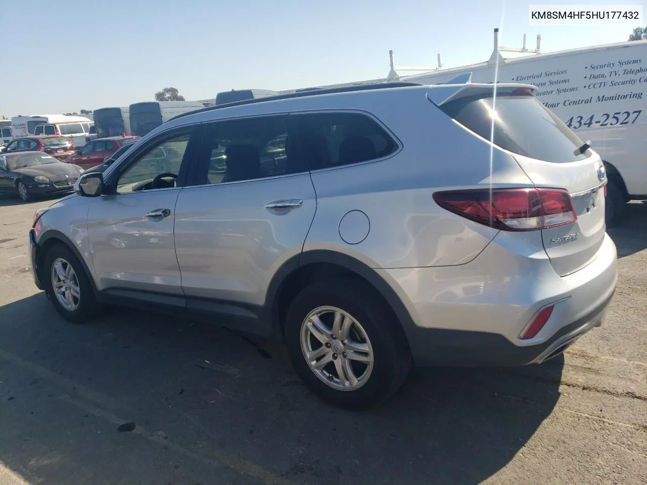 2017 Hyundai Santa Fe Se VIN: KM8SM4HF5HU177432 Lot: 64044174