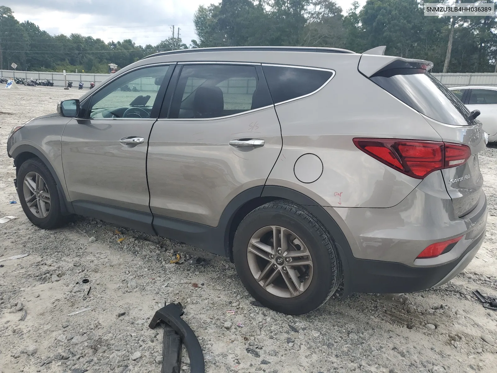 5NMZU3LB4HH036389 2017 Hyundai Santa Fe Sport