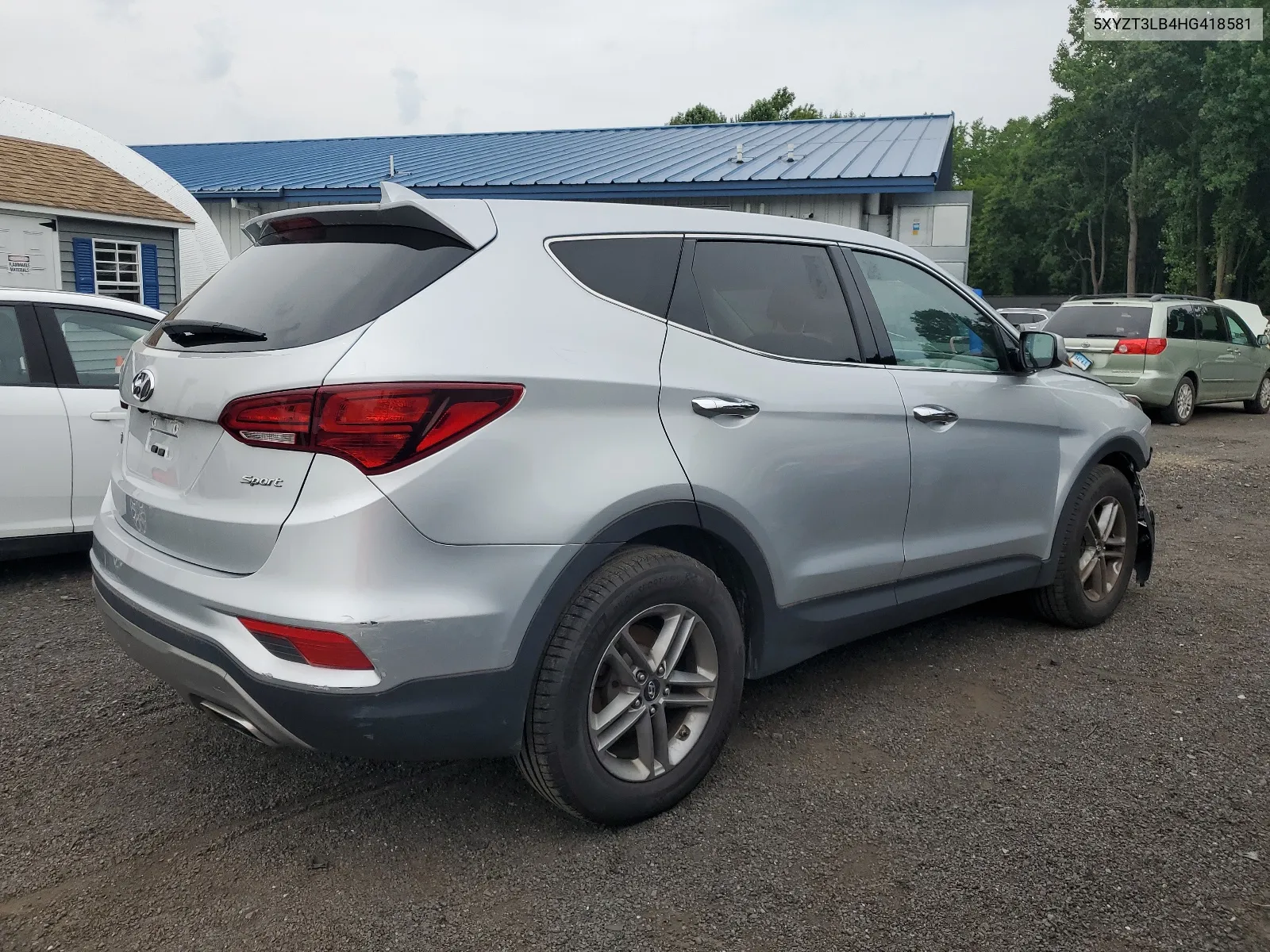 2017 Hyundai Santa Fe Sport VIN: 5XYZT3LB4HG418581 Lot: 64163184