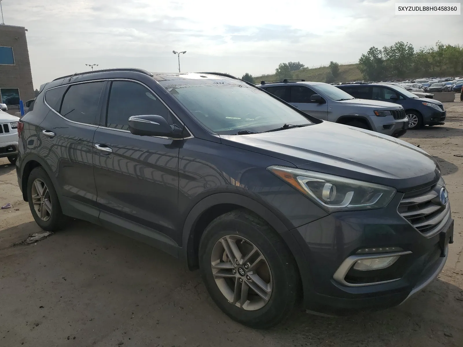 2017 Hyundai Santa Fe Sport VIN: 5XYZUDLB8HG458360 Lot: 64230054