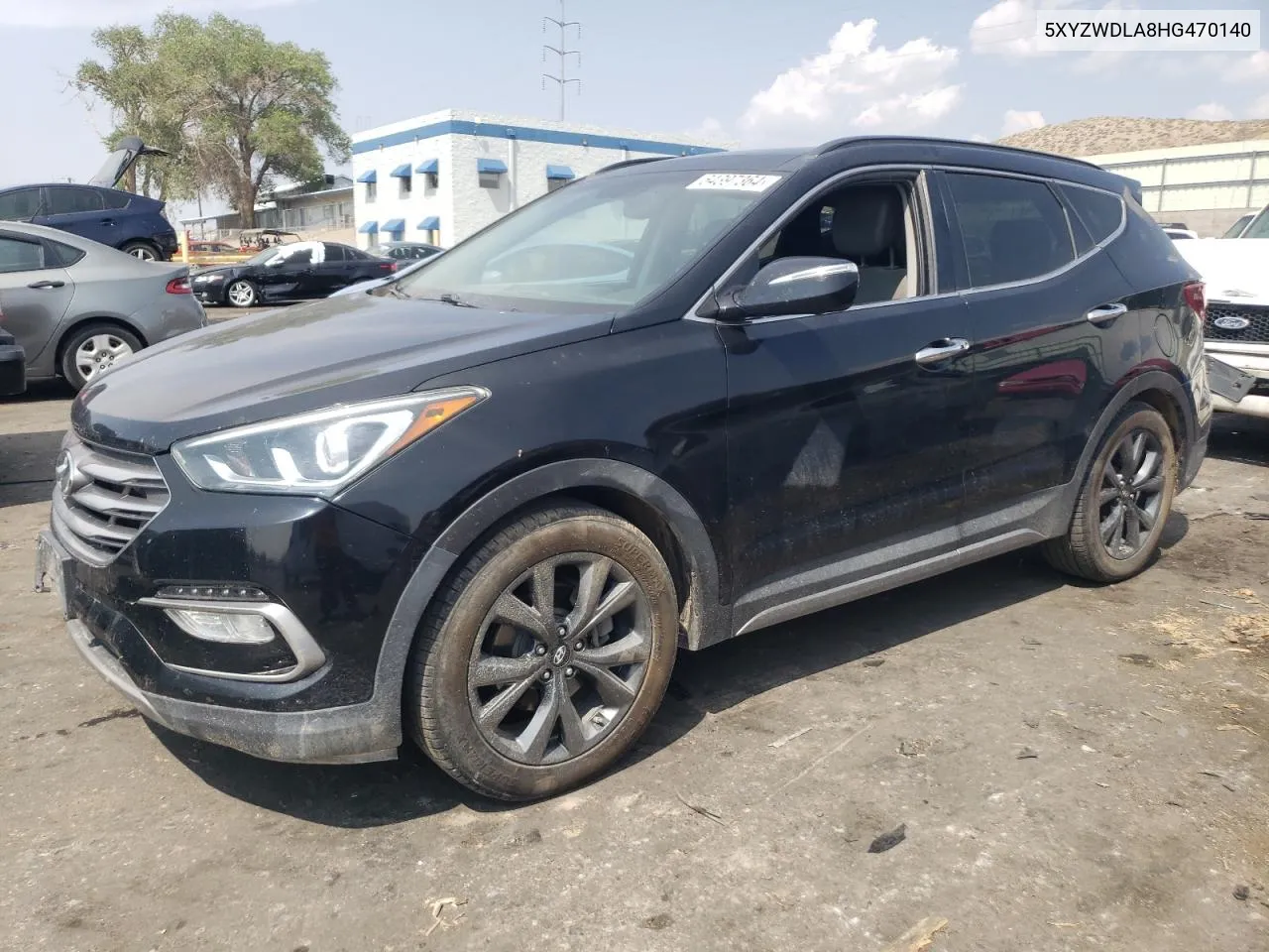 2017 Hyundai Santa Fe Sport VIN: 5XYZWDLA8HG470140 Lot: 64397364