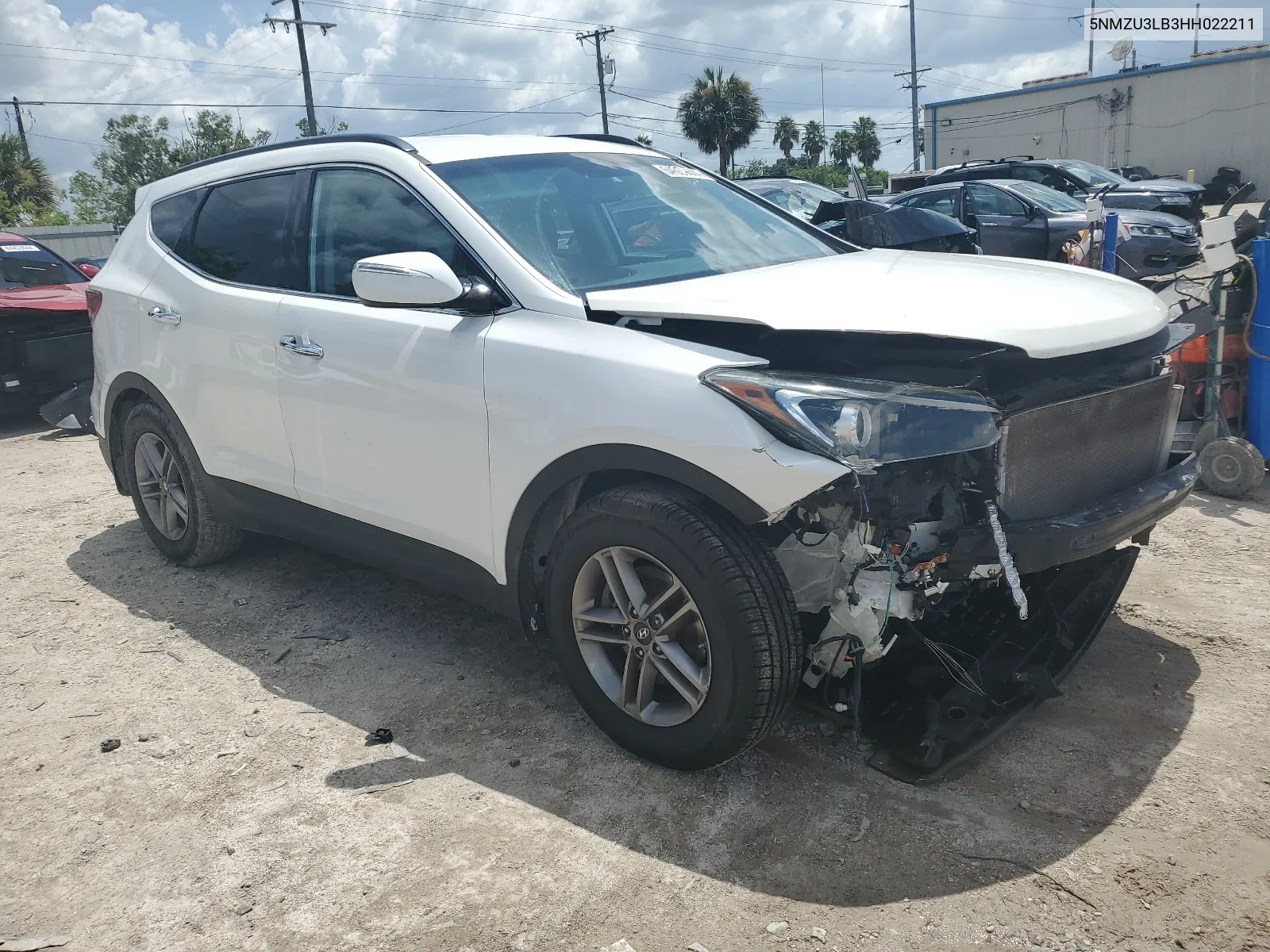 2017 Hyundai Santa Fe Sport VIN: 5NMZU3LB3HH022211 Lot: 64659444