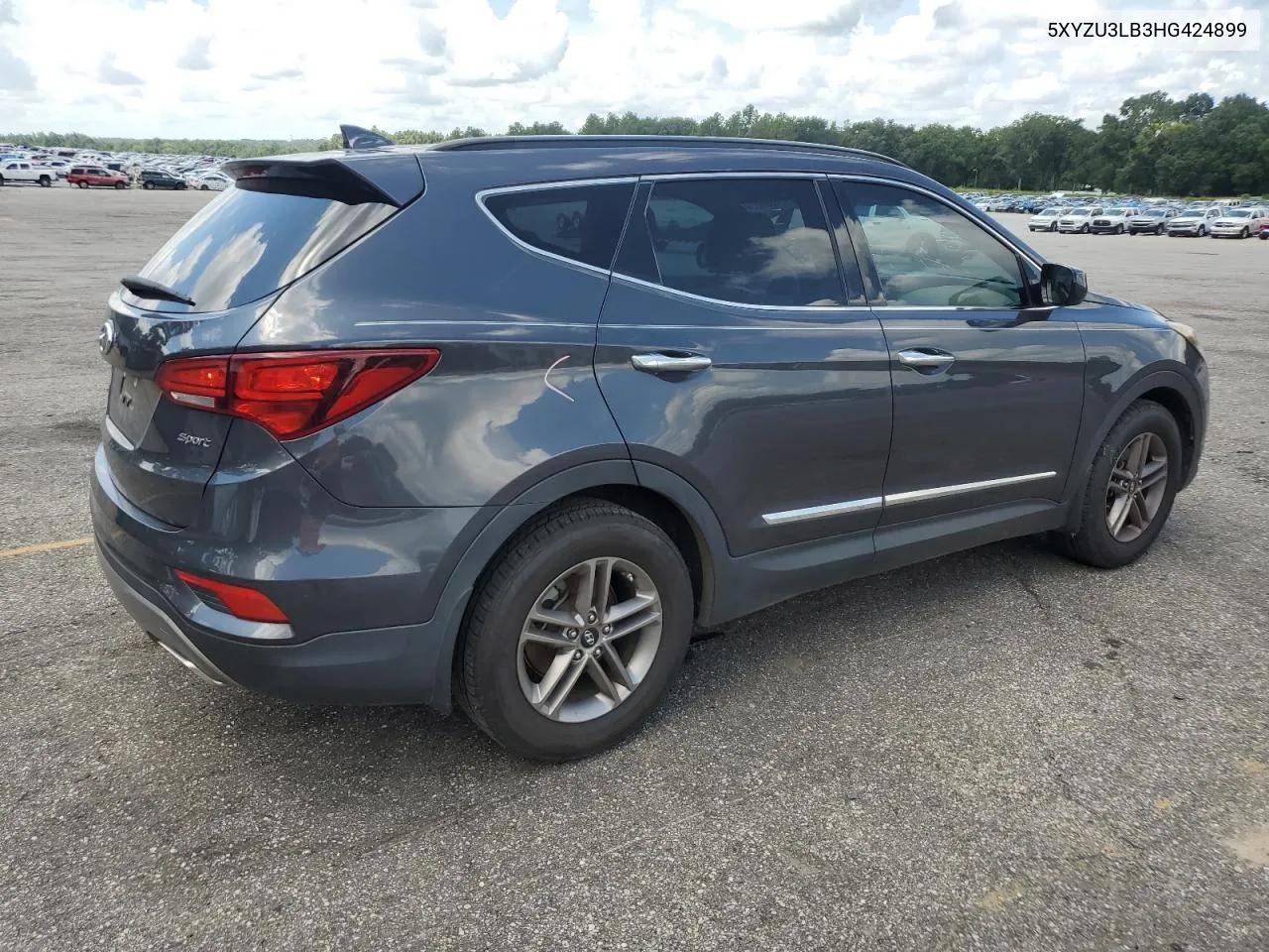 2017 Hyundai Santa Fe Sport VIN: 5XYZU3LB3HG424899 Lot: 64966034