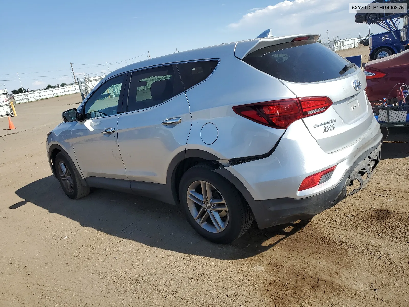 5XYZTDLB1HG490375 2017 Hyundai Santa Fe Sport