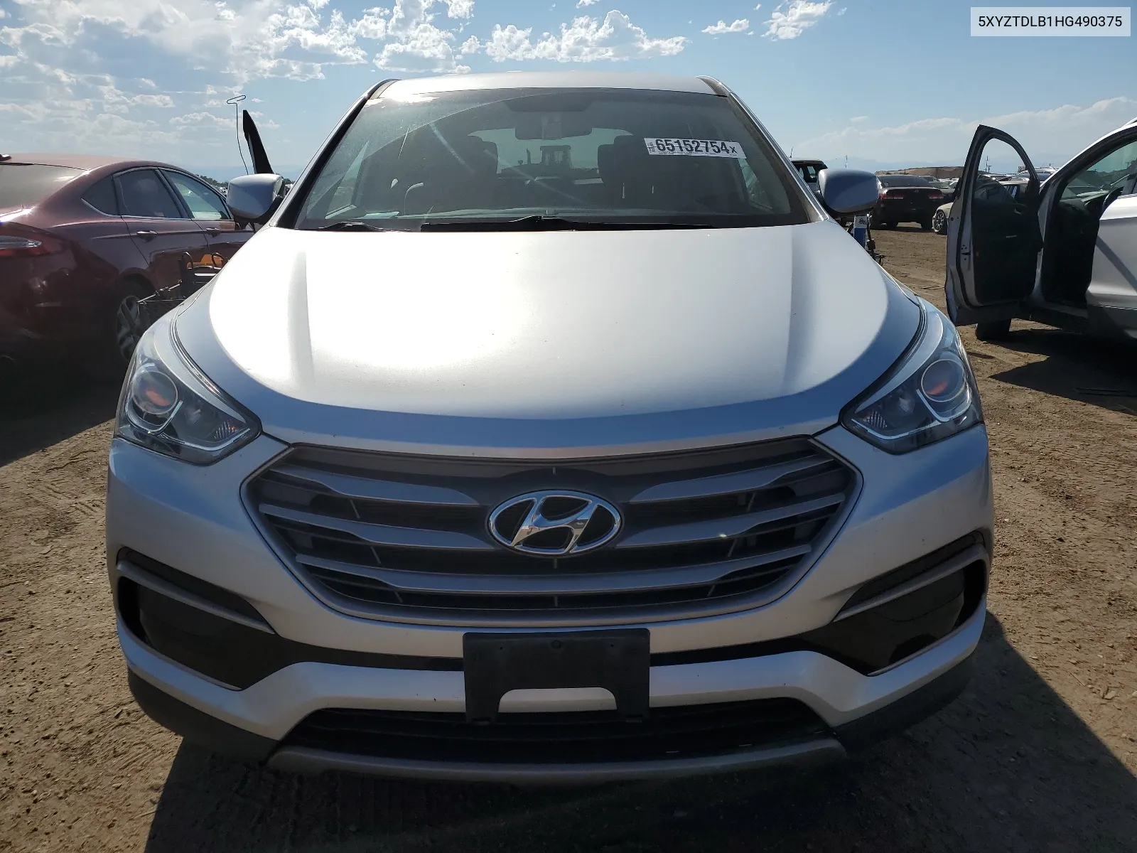 2017 Hyundai Santa Fe Sport VIN: 5XYZTDLB1HG490375 Lot: 65152754