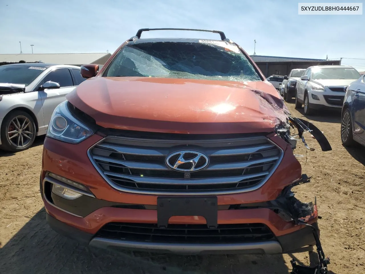 2017 Hyundai Santa Fe Sport VIN: 5XYZUDLB8HG444667 Lot: 65284384