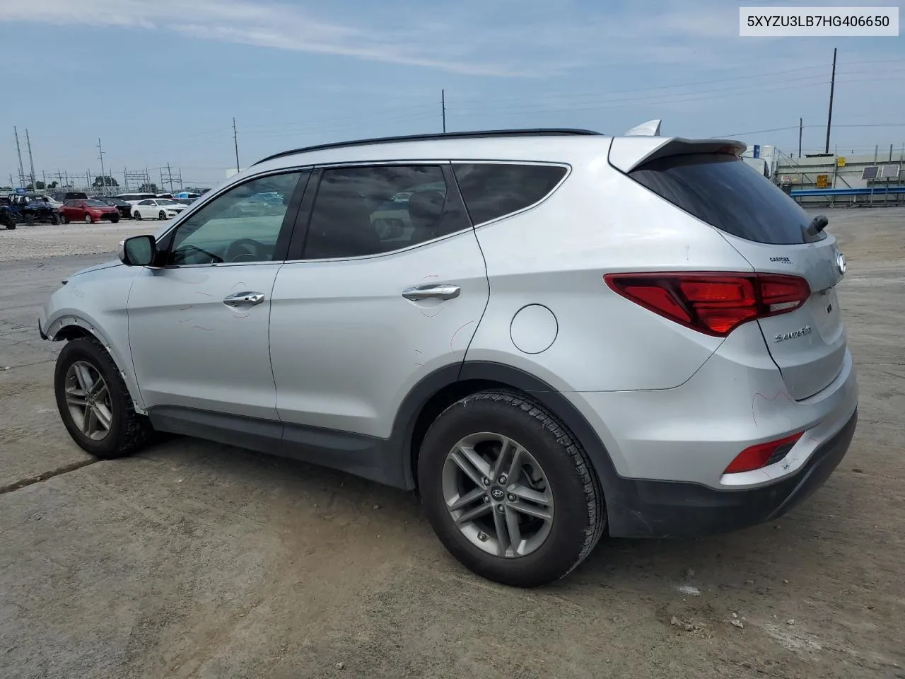 2017 Hyundai Santa Fe Sport VIN: 5XYZU3LB7HG406650 Lot: 65449884