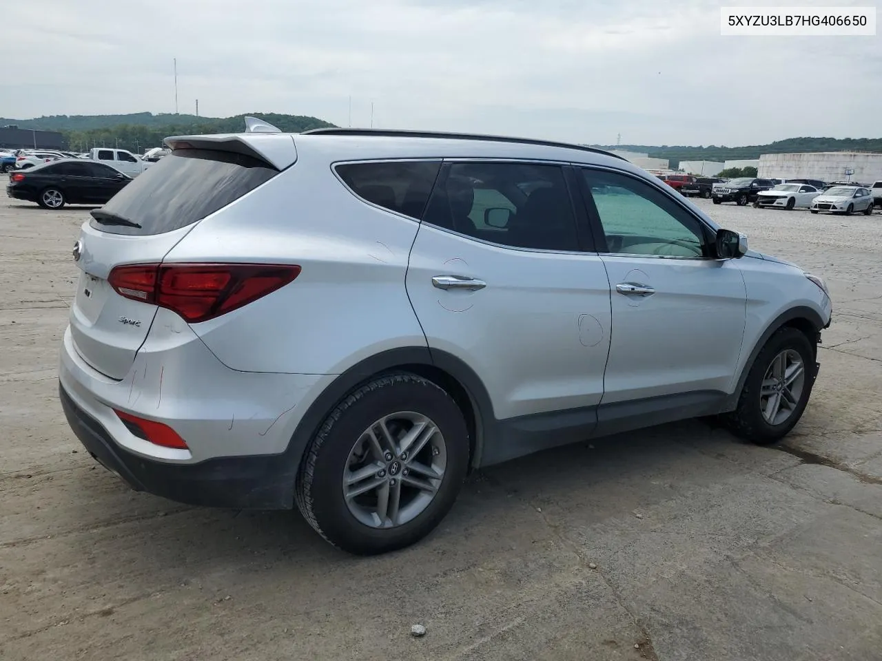 2017 Hyundai Santa Fe Sport VIN: 5XYZU3LB7HG406650 Lot: 65449884