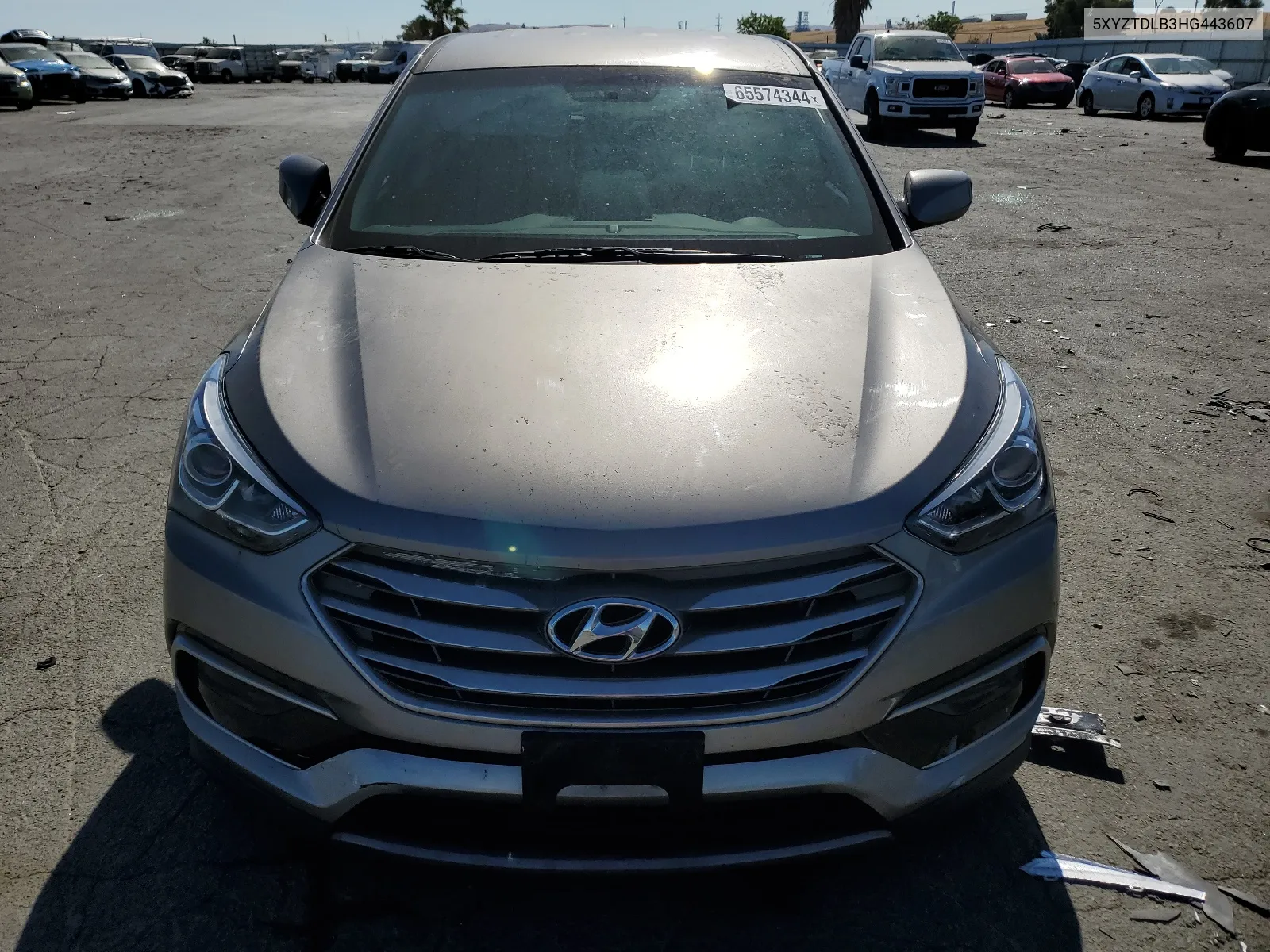 5XYZTDLB3HG443607 2017 Hyundai Santa Fe Sport