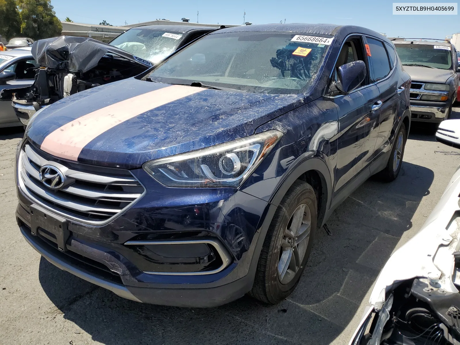 5XYZTDLB9HG405699 2017 Hyundai Santa Fe Sport