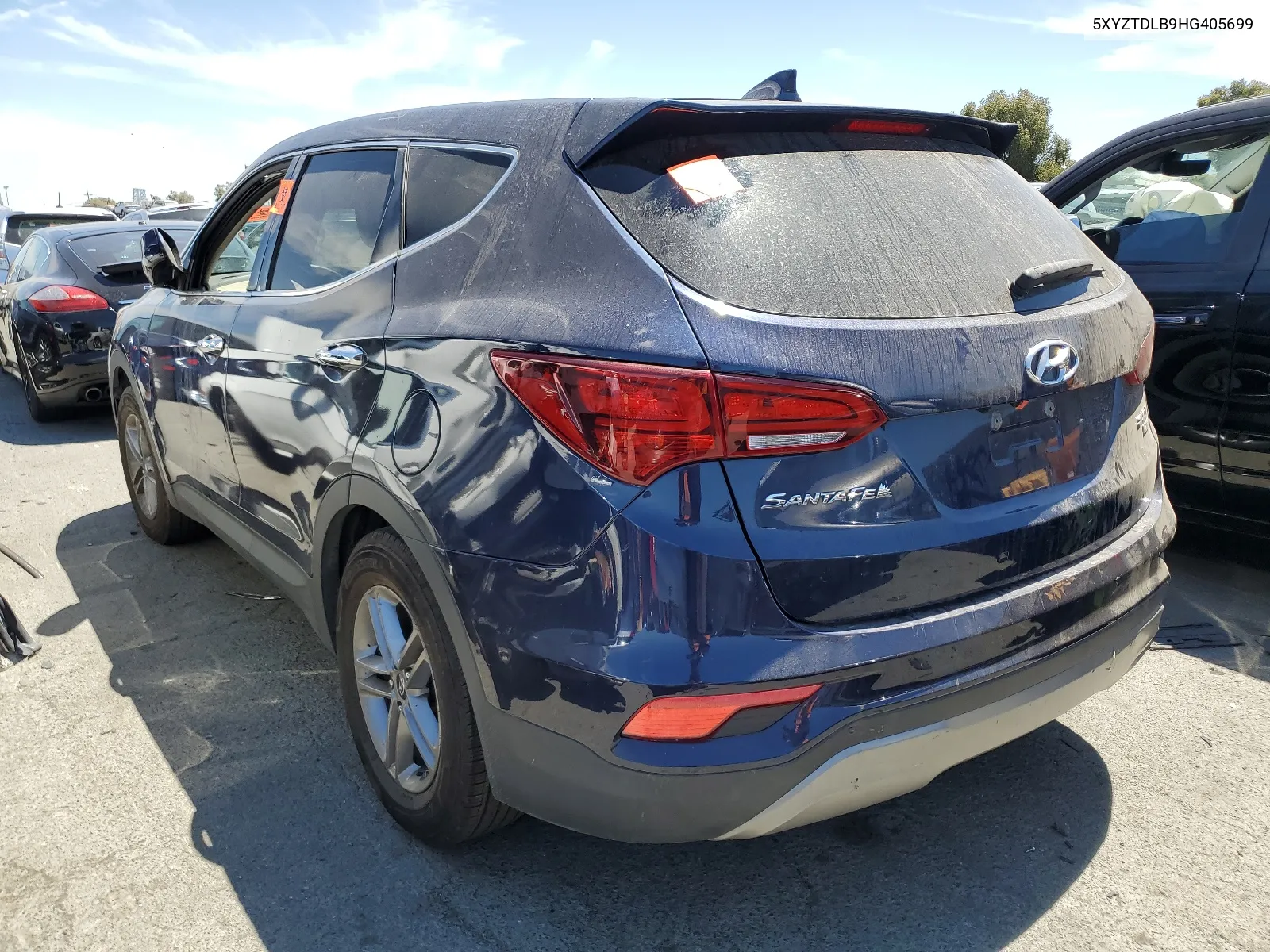 2017 Hyundai Santa Fe Sport VIN: 5XYZTDLB9HG405699 Lot: 65668664