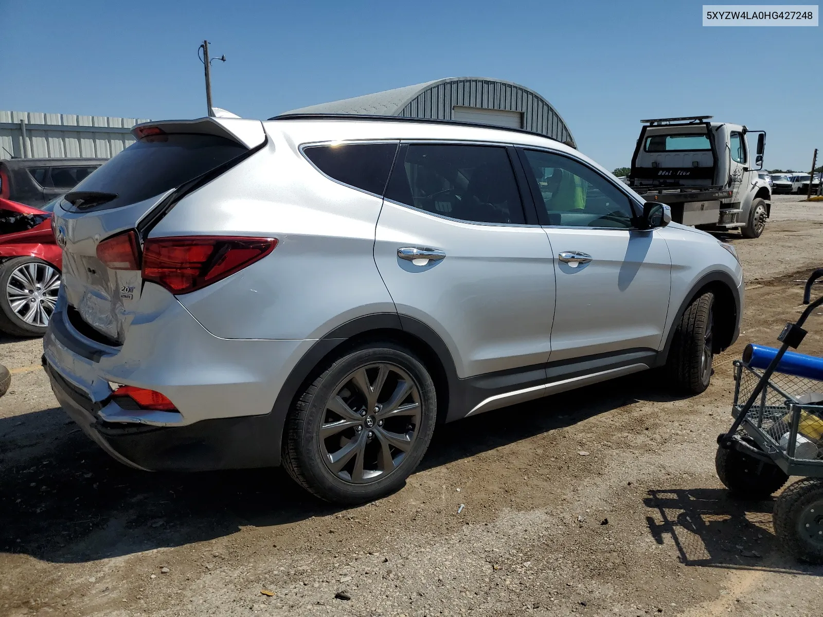 2017 Hyundai Santa Fe Sport VIN: 5XYZW4LA0HG427248 Lot: 65733684