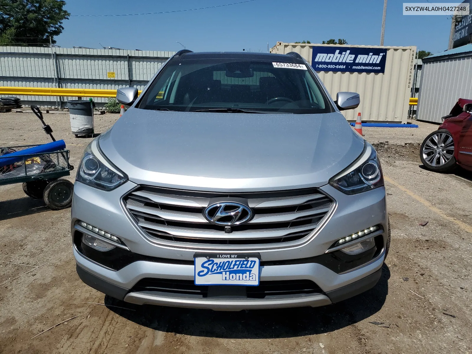 2017 Hyundai Santa Fe Sport VIN: 5XYZW4LA0HG427248 Lot: 65733684